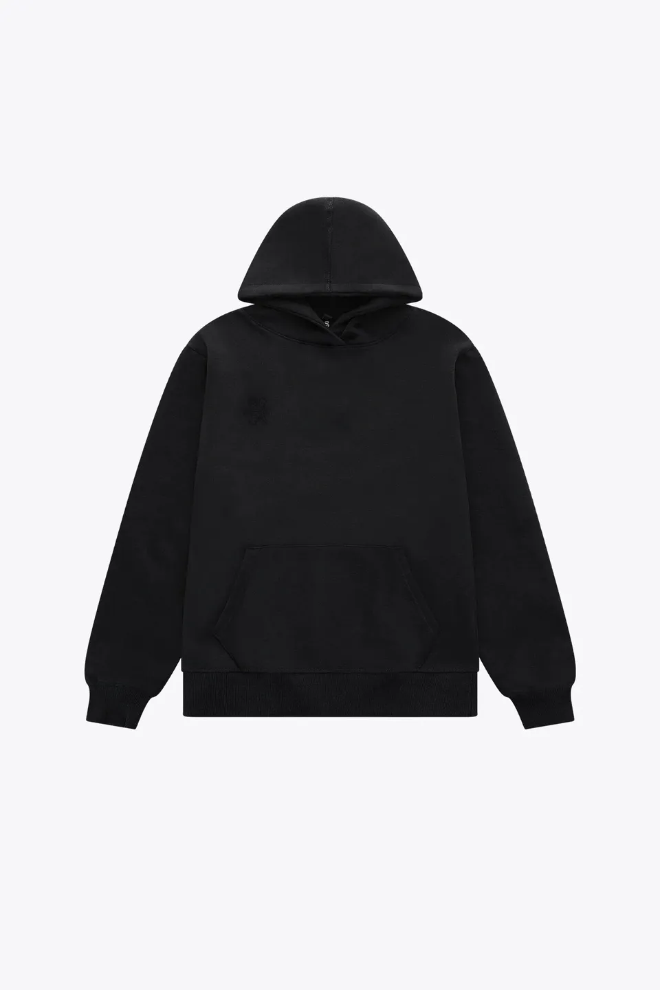 osaka-kids-hoodie-basic-nero-felpa-con-cappuccio-bambino image 1