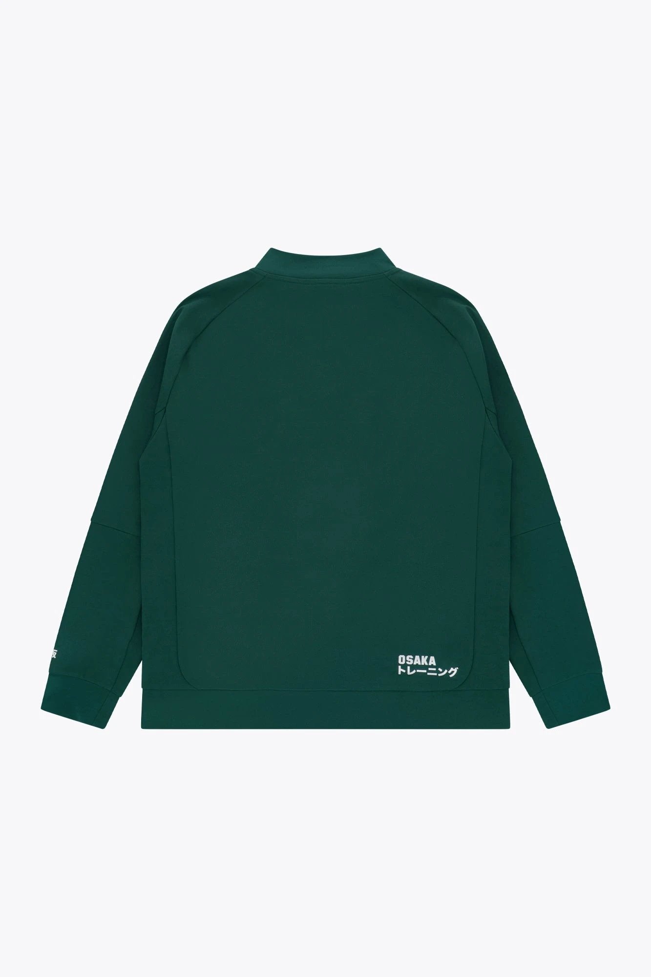 osaka-men-track-top-giacca-tuta-uomo-verde-scuro image 3