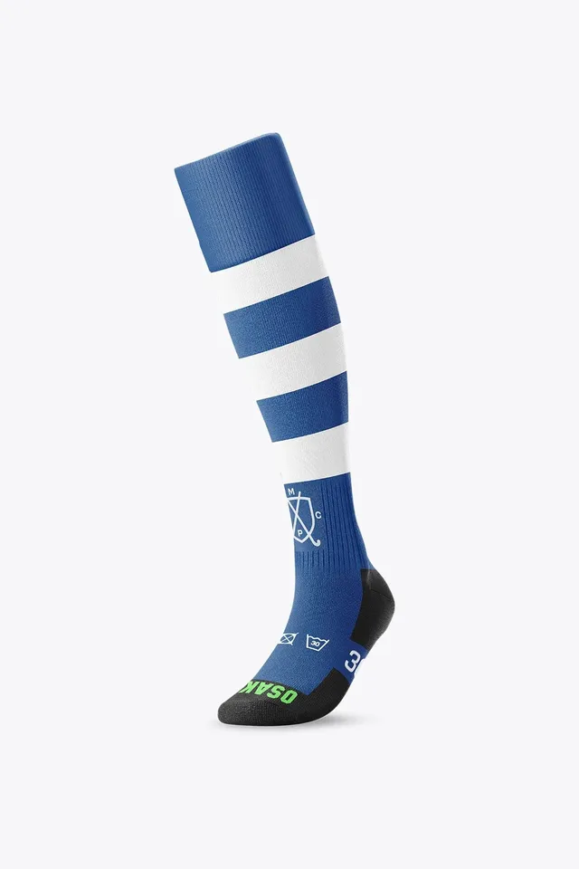 osaka-mhc-purmerend-calze-hockey-prato-blu-royal-bianco image 1