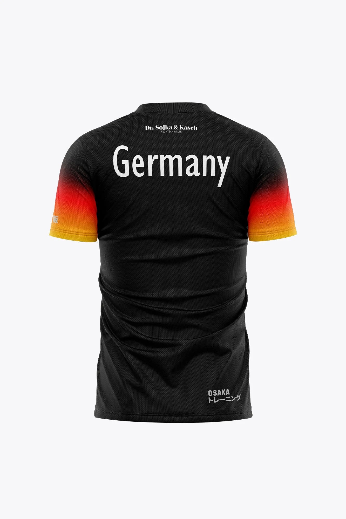 osaka-official-germany-women-mesh-tee-maglia-donna-nero image 2