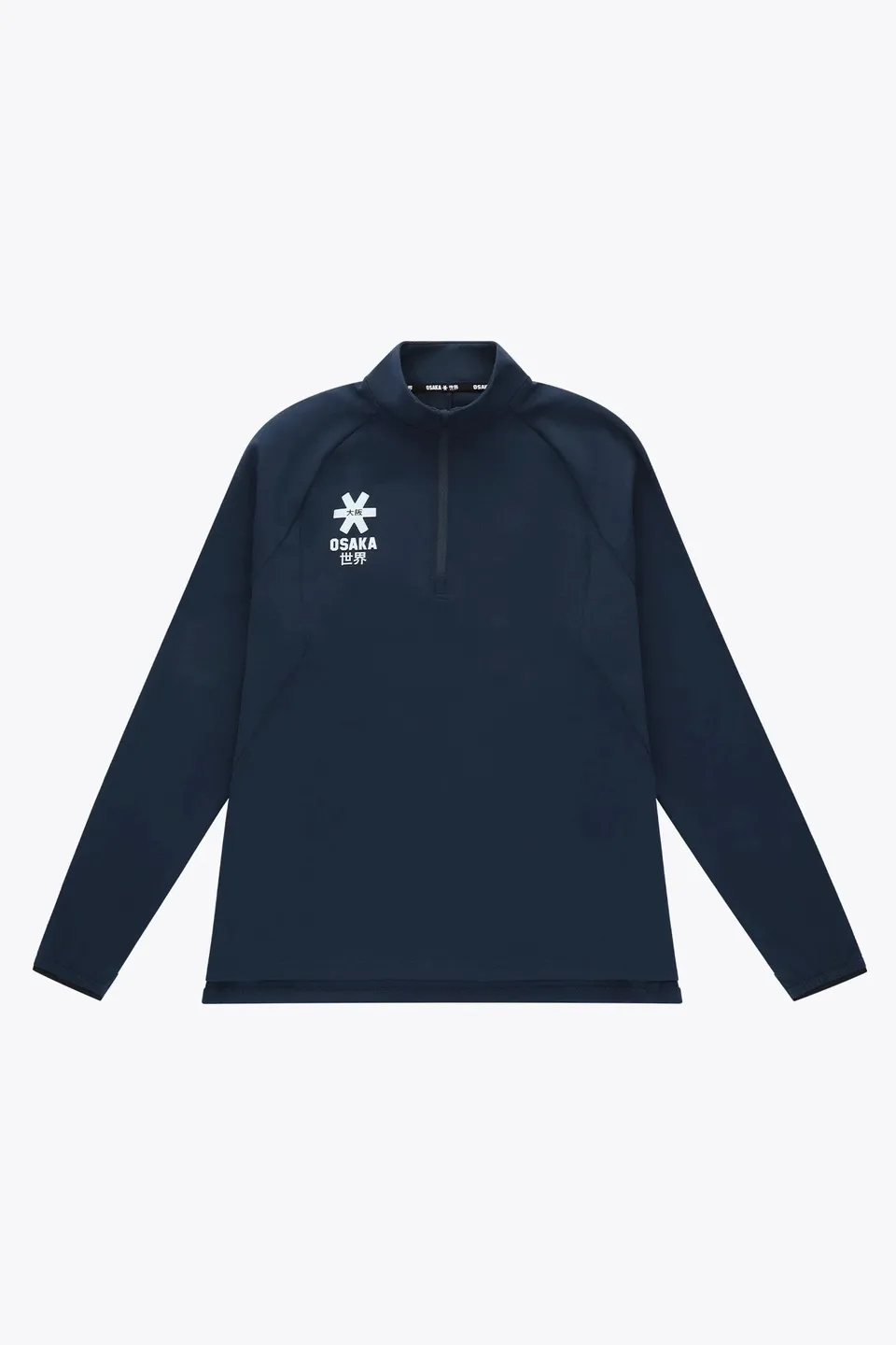 osaka-felpa-half-zip-donna-navy image 1