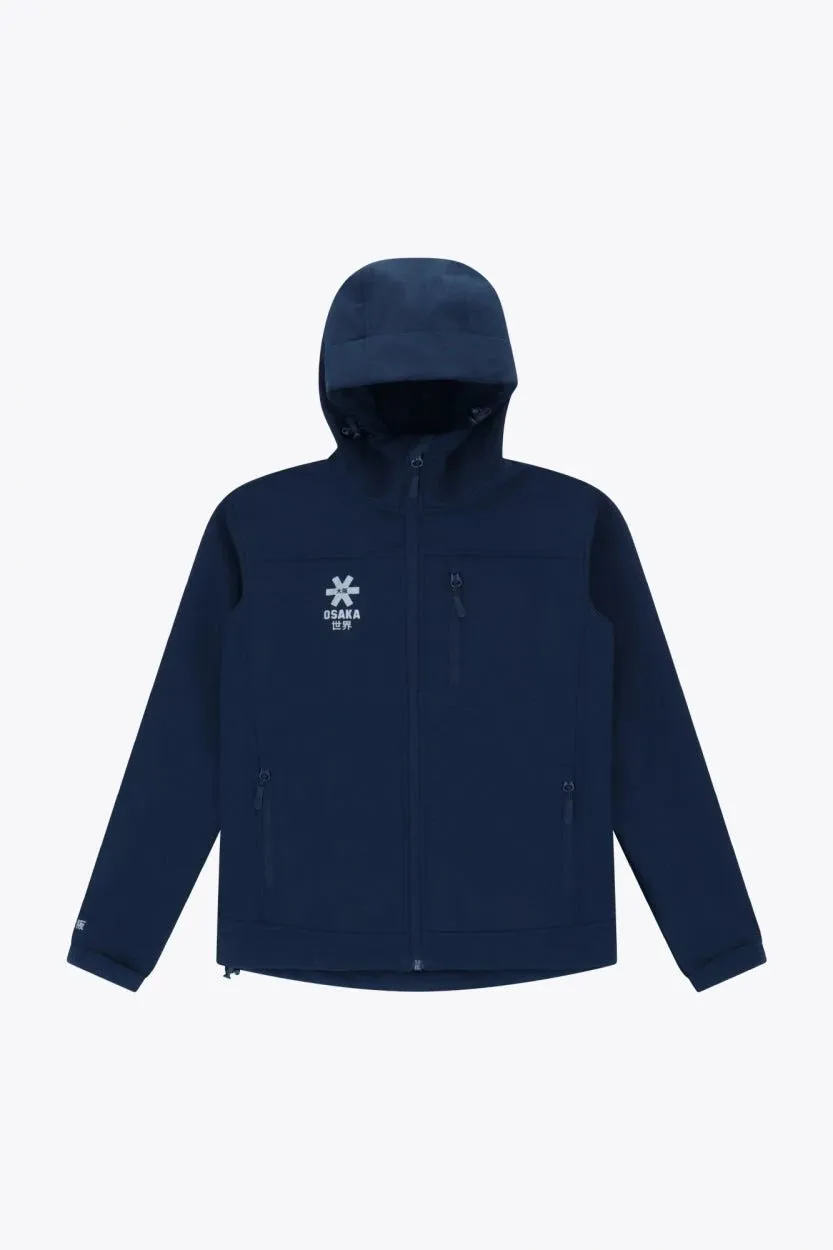 osaka-kids-softshell-giacca-con-cappuccio-blu-navy image 1