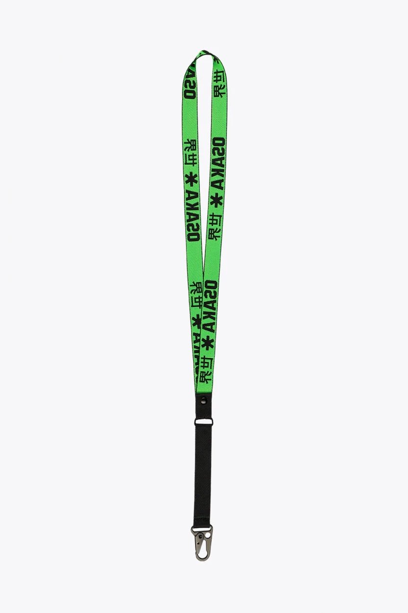 osaka-lanyard-porta-badge-black-green image 2