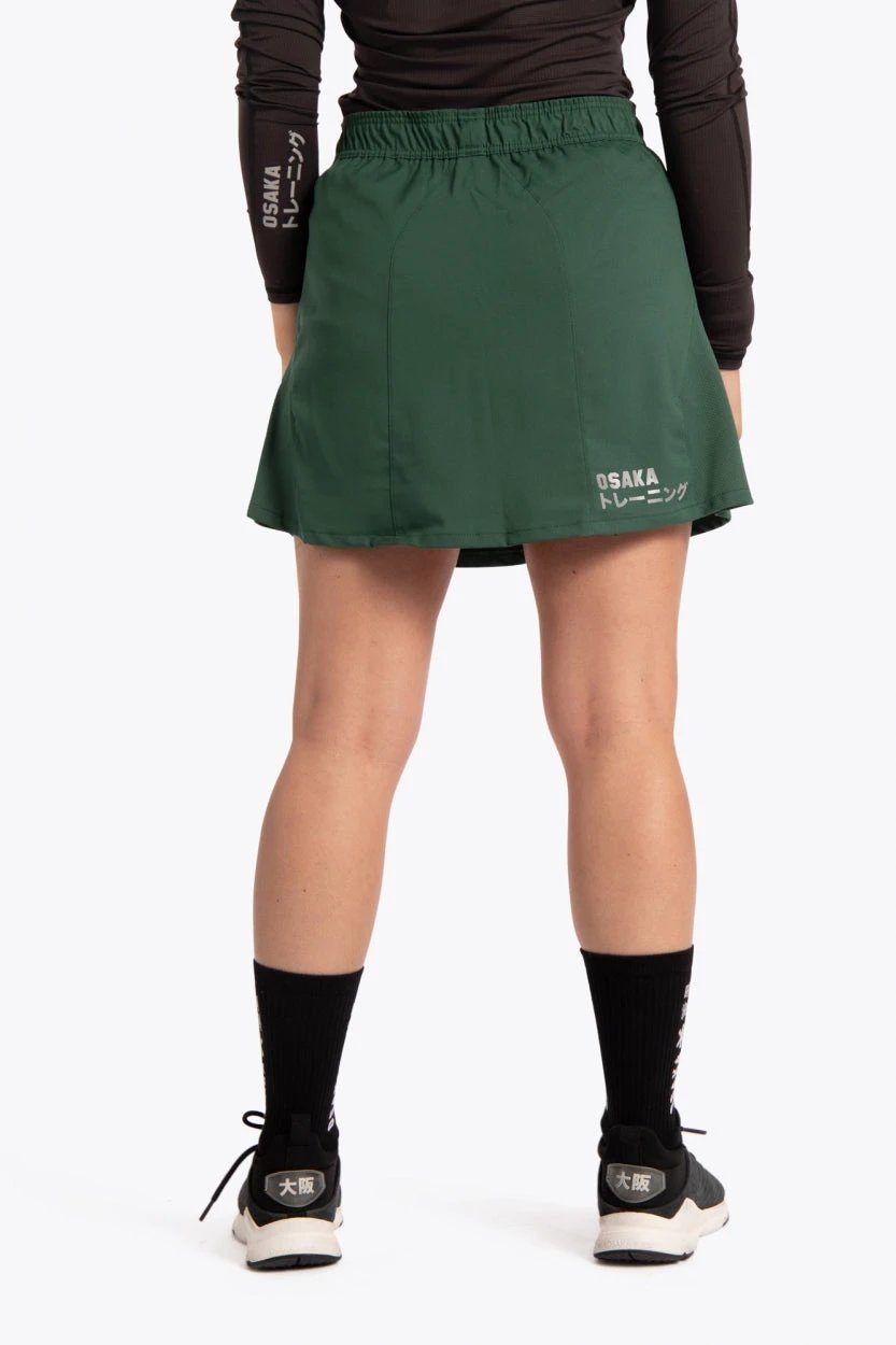 osaka-training-skort-donna-verde-scuro image 6