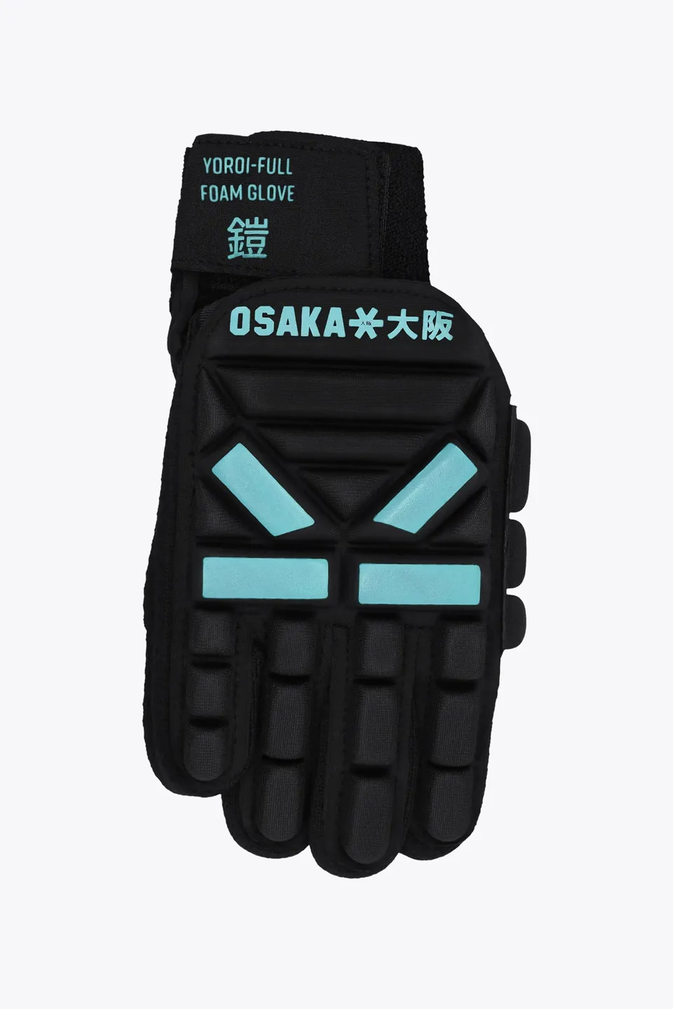 osaka-yoroi-guanto-hockey-indoor-full-foam-mano-destra-blue-topaz image 1