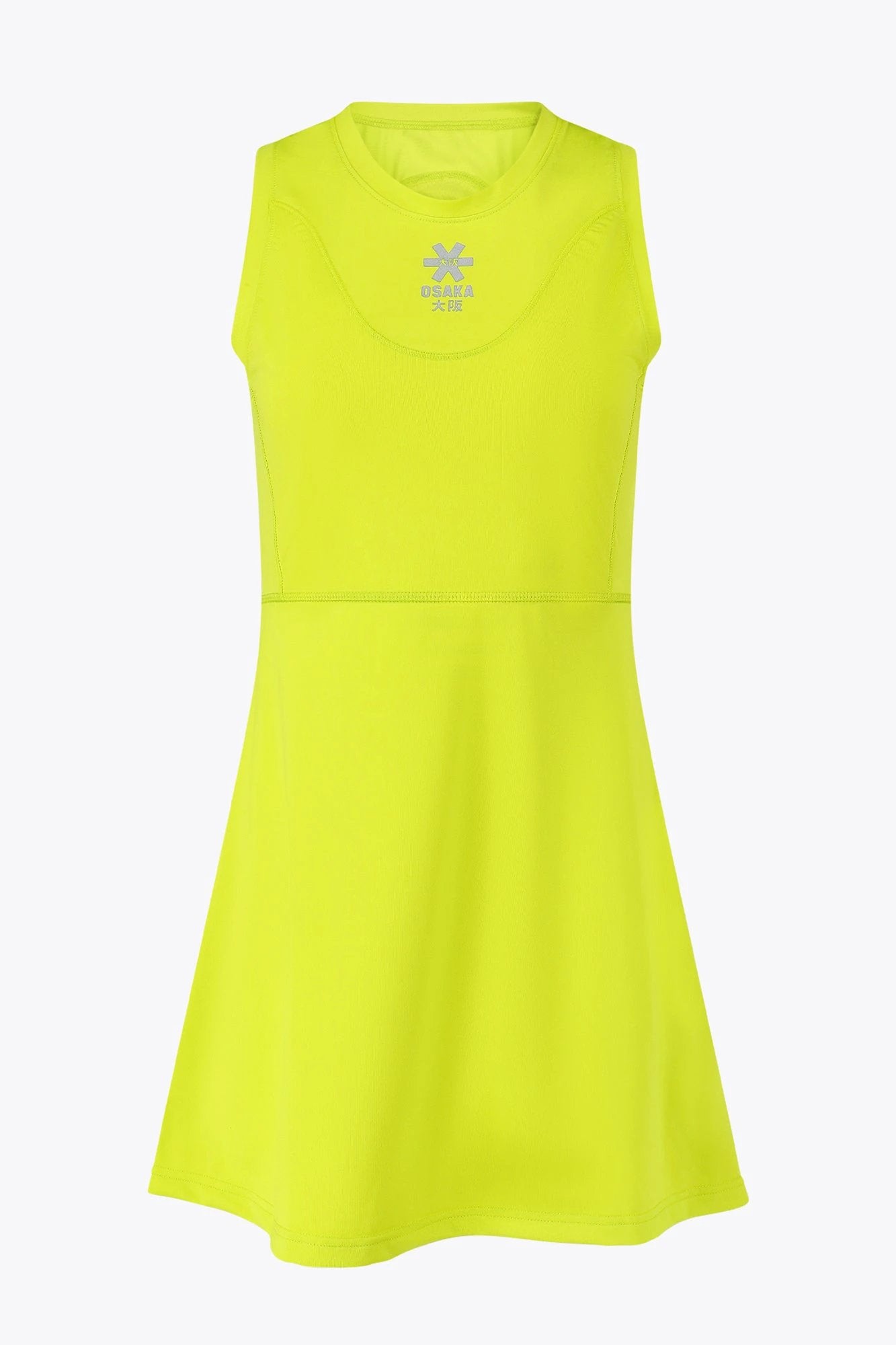 osaka-women-floucy-dress-abito-sportivo-donna-acid-lime image 1
