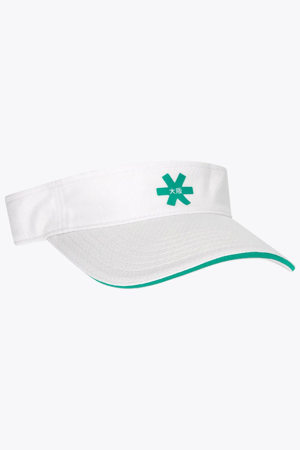 osaka-visiera-sportiva-white-green image 1