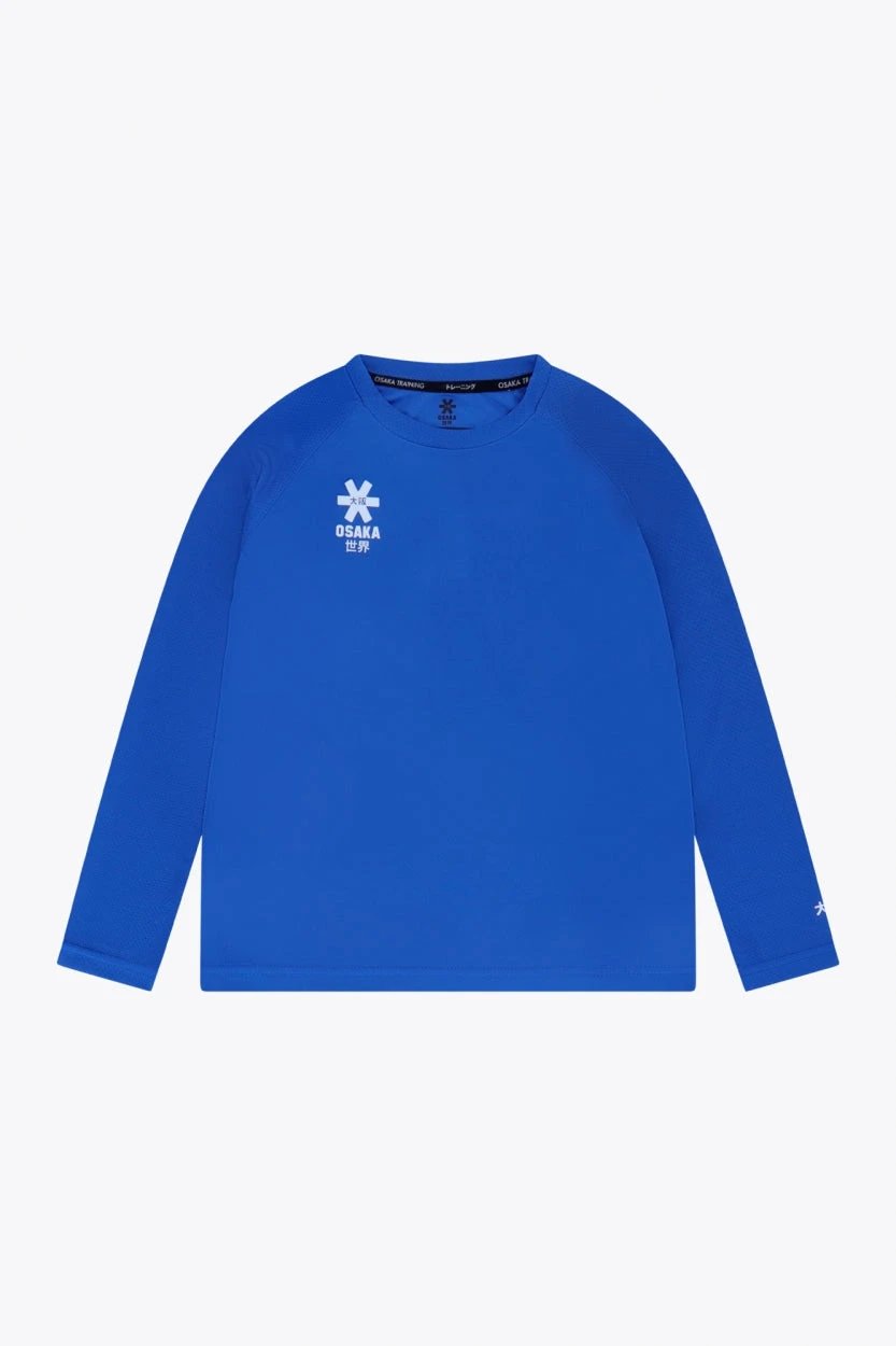 osaka-kids-training-tee-maglia-manica-lunga-bambino-royal-blue image 1