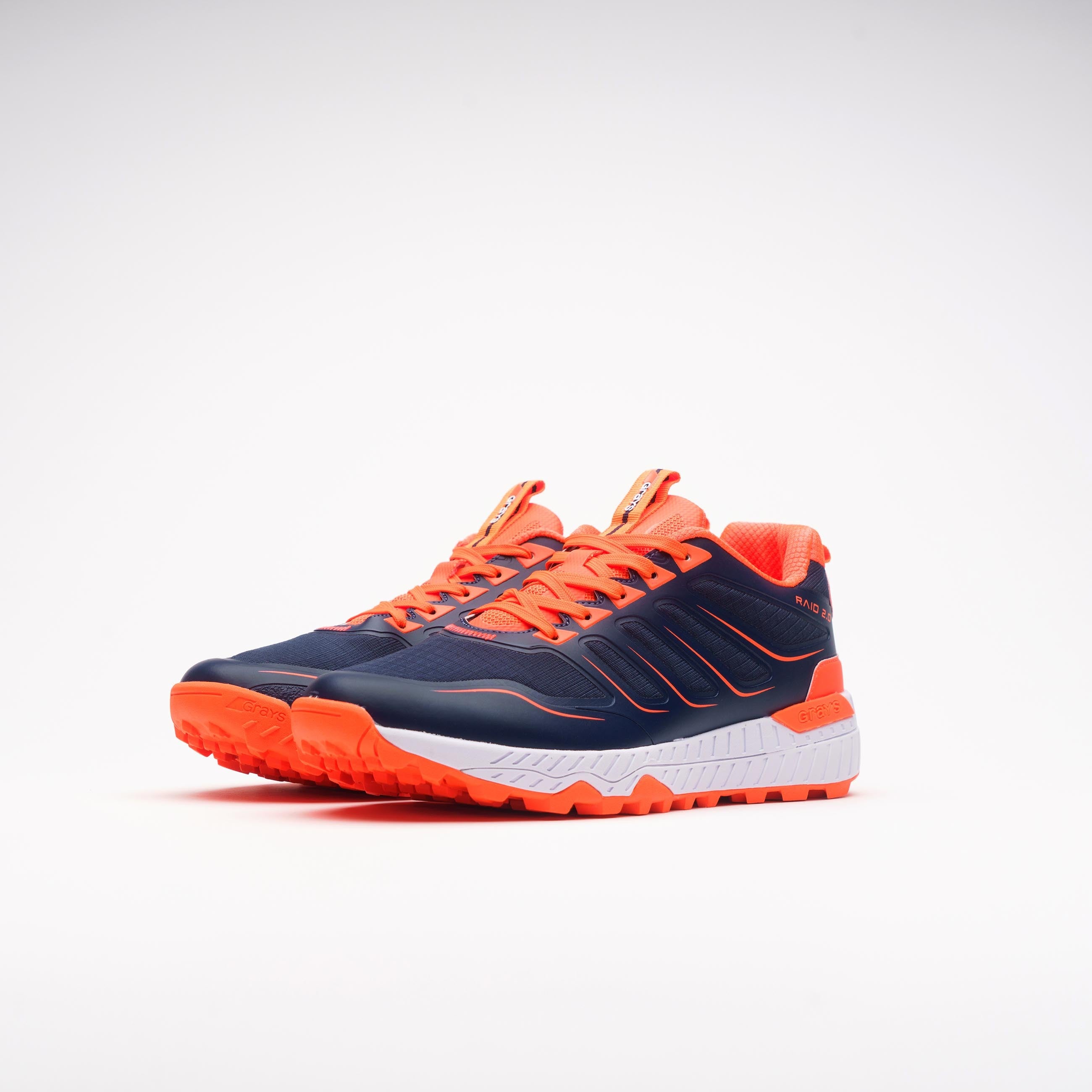 grays-raid-2-0-scarpa-hockey-prato-navy-arancione image 6