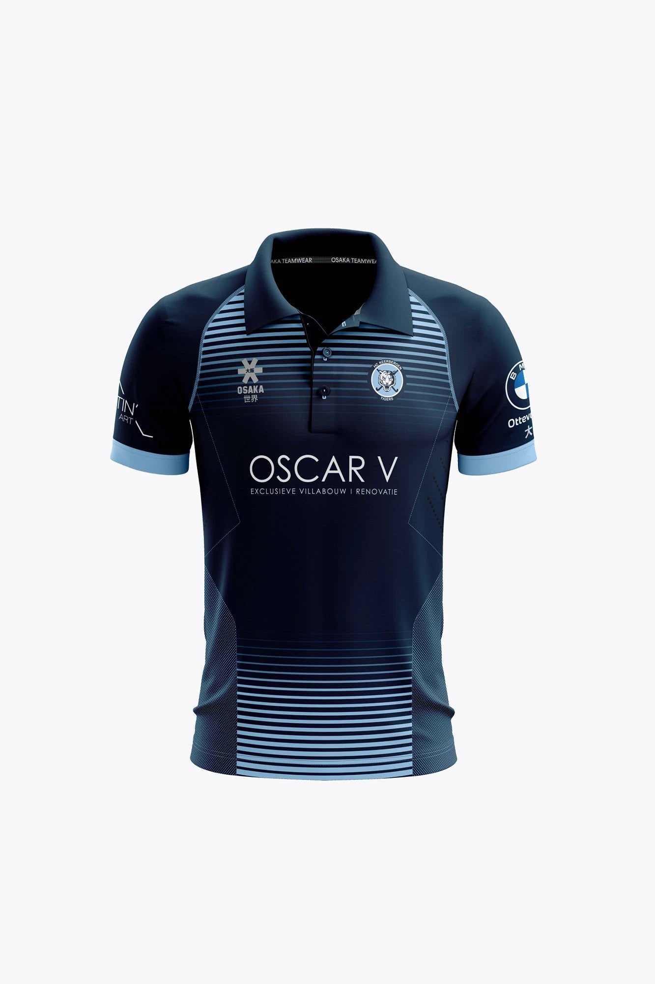 osaka-keerbergen-kids-polo-jersey-navy image 1