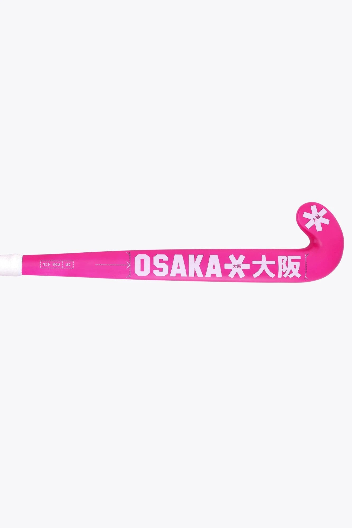 osaka-field-hockey-stick-mid-bow-wd-mazza-hockey-prato-electric-fuchsia image 4