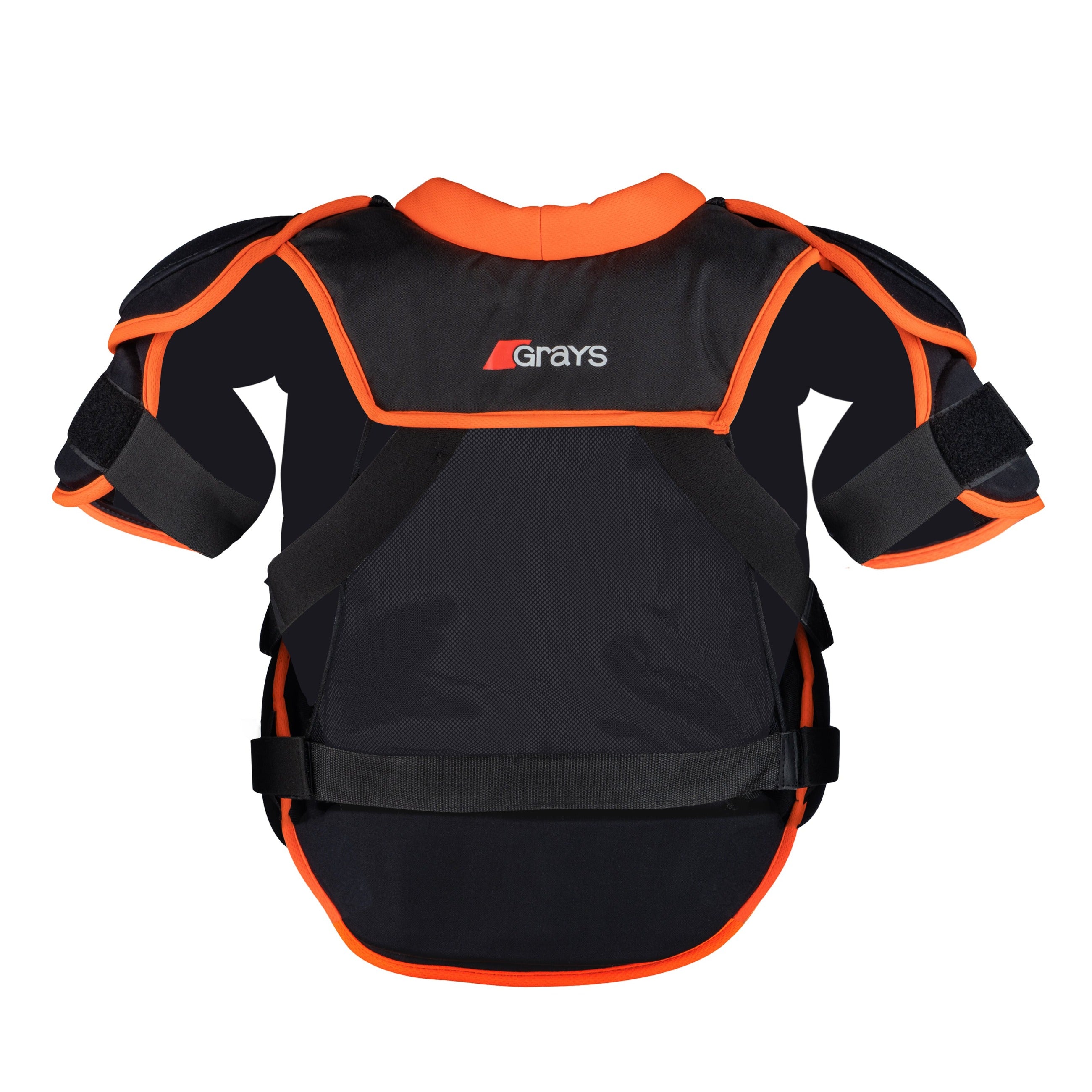 grays-elite-body-armour-nero-arancione-portiere-hockey image 2