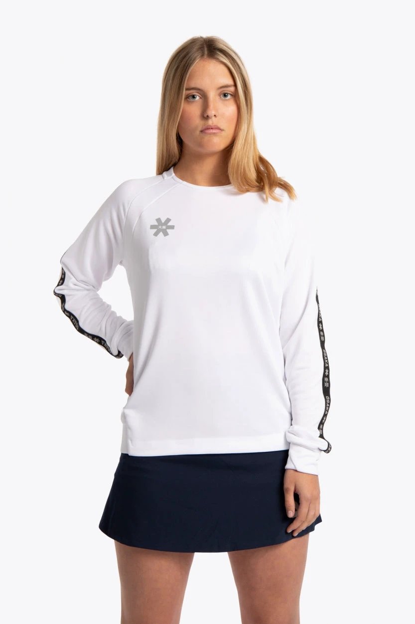 osaka-women-training-sweater-felpa-allenamento-donna-white image 1