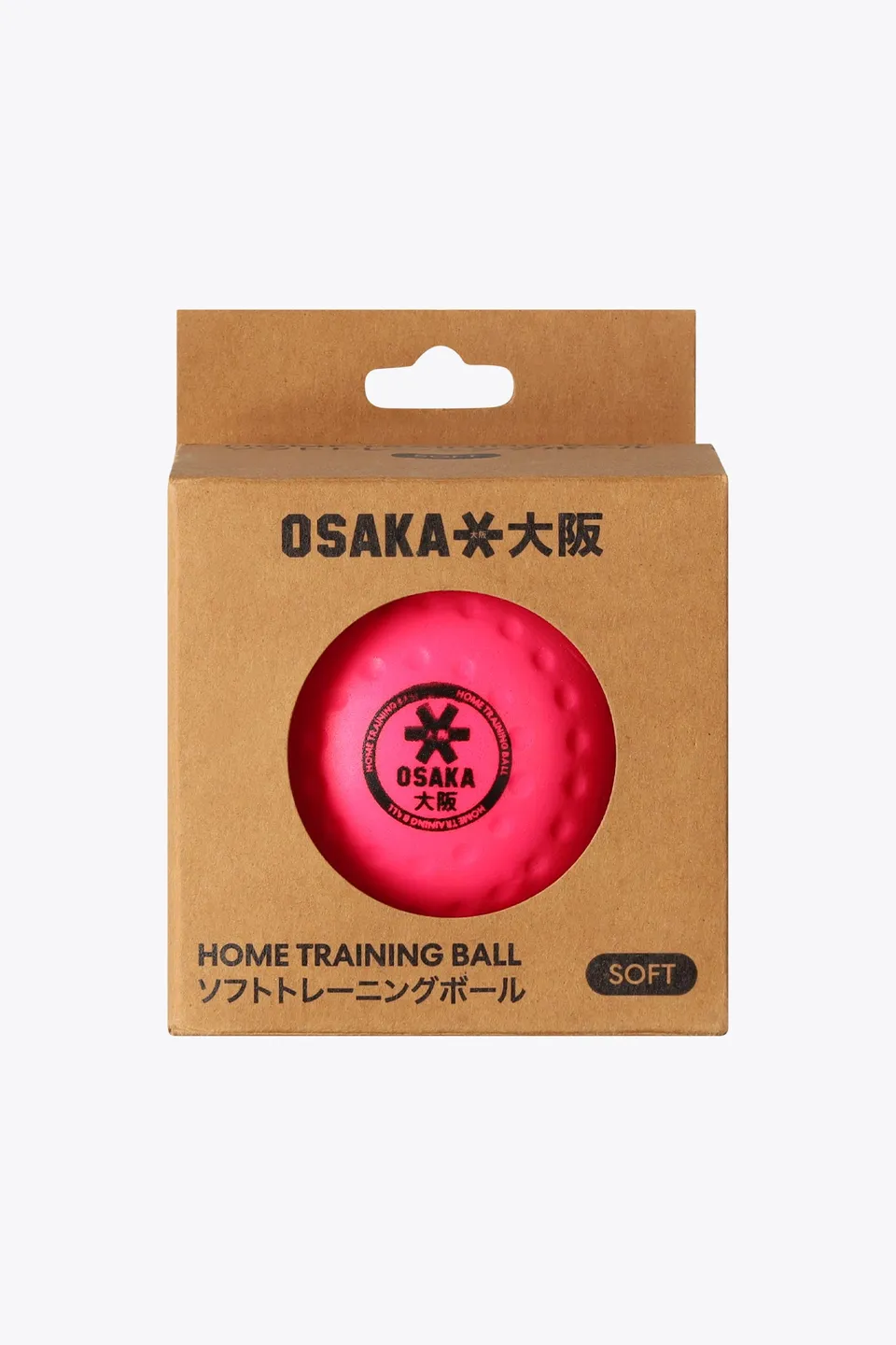 osaka-hockey-home-training-ball-dimple-fluo-pink-pallina-allenamento image 1