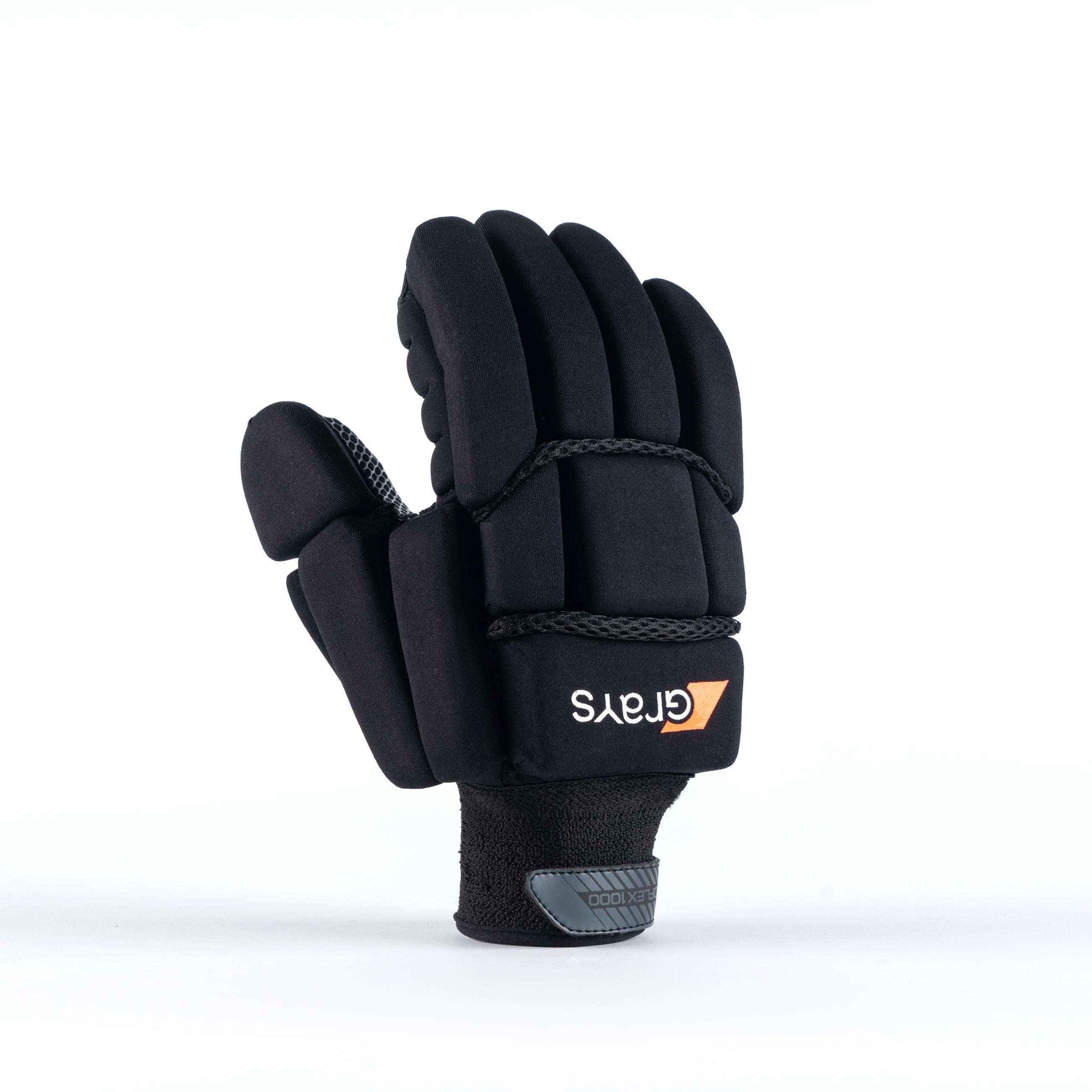grays-proflex-1000-guanti-hockey-nero-protezione-indoor-outdoor image 1