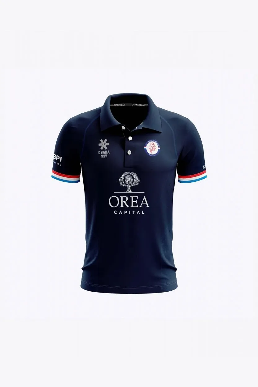 osaka-luxembourg-kids-polo-away-retro-navy-maglia-bambino image 1