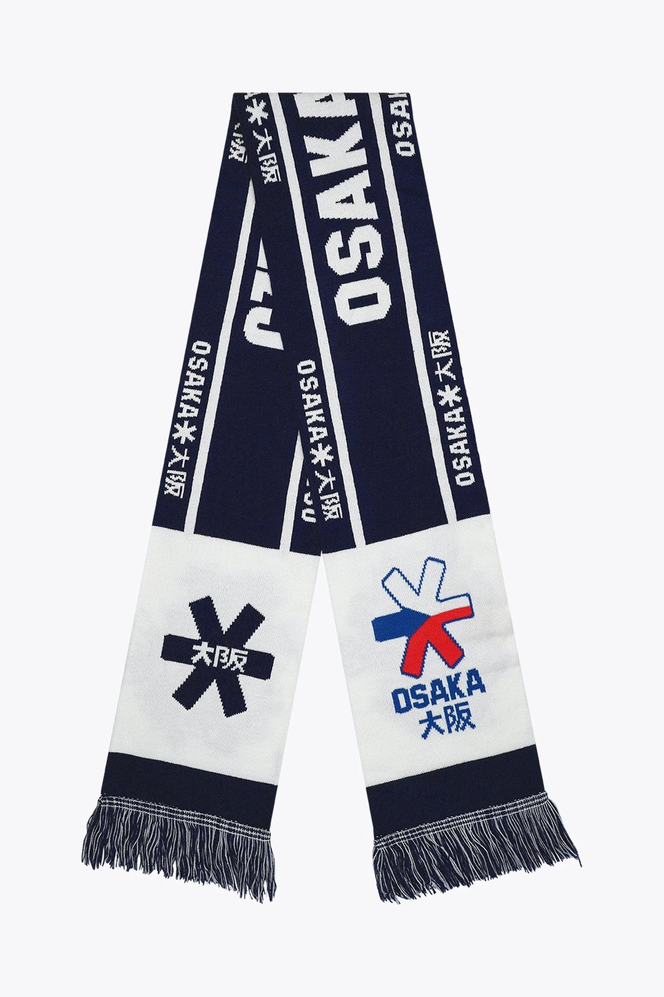 osaka-czech-fan-scarf-sciarpa-tifoso-navy image 1