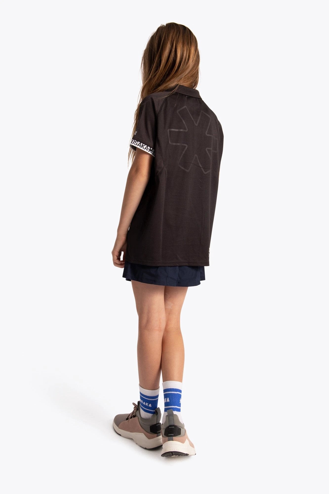 osaka-kids-polo-jersey-black image 7