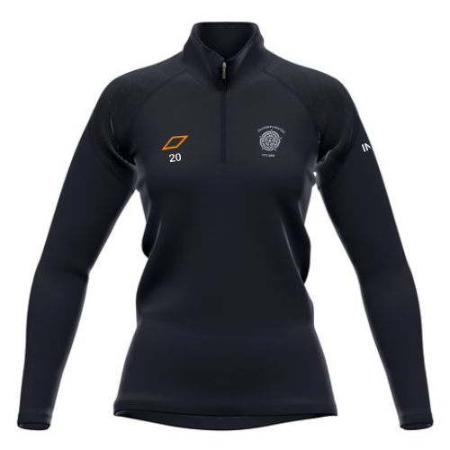 grays-gts-1-4-zip-fleece-donna-rochdale-hc-felpa-nera image 1