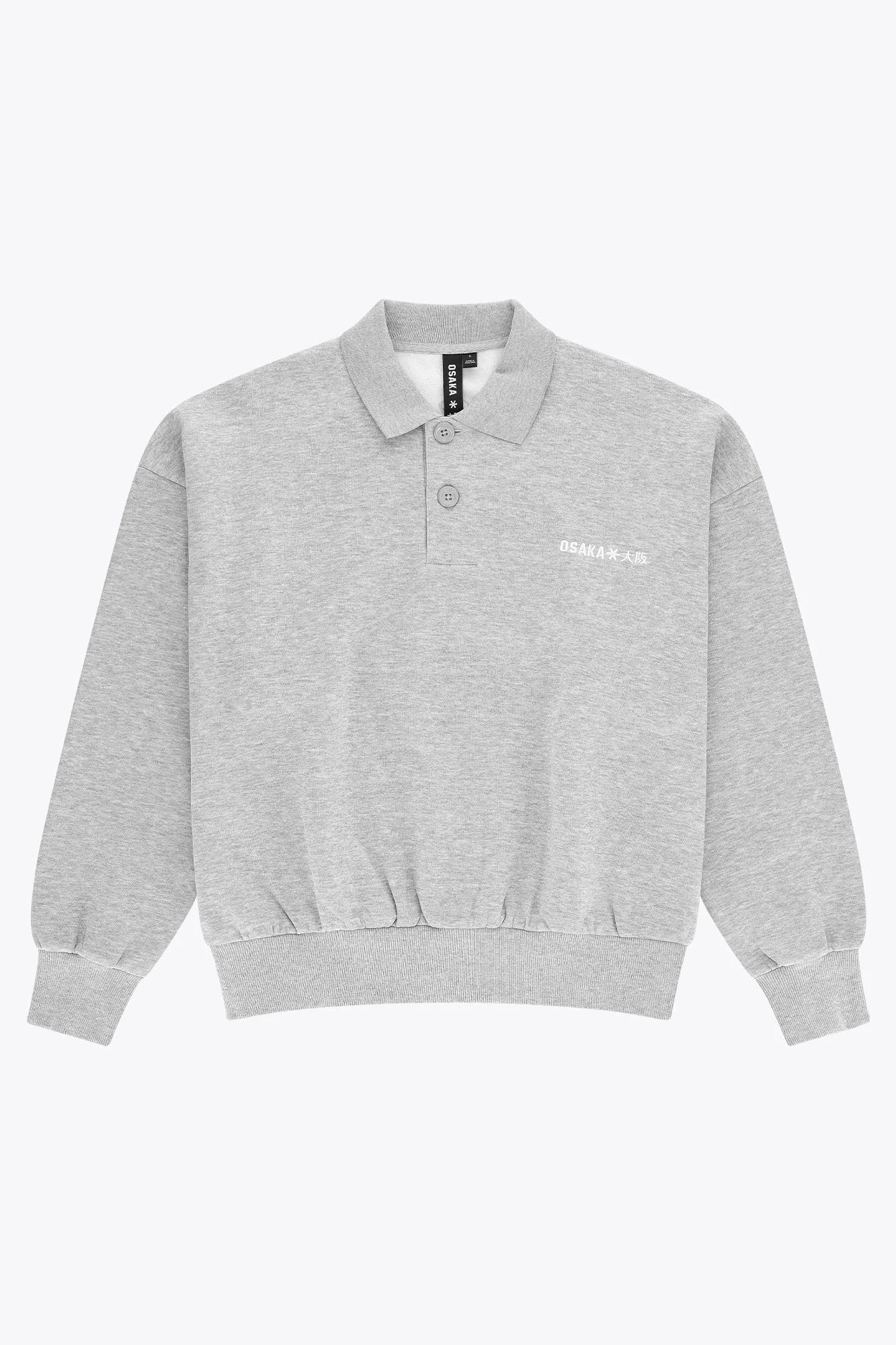 osaka-polo-sweater-uomo-grigio-heather image 1