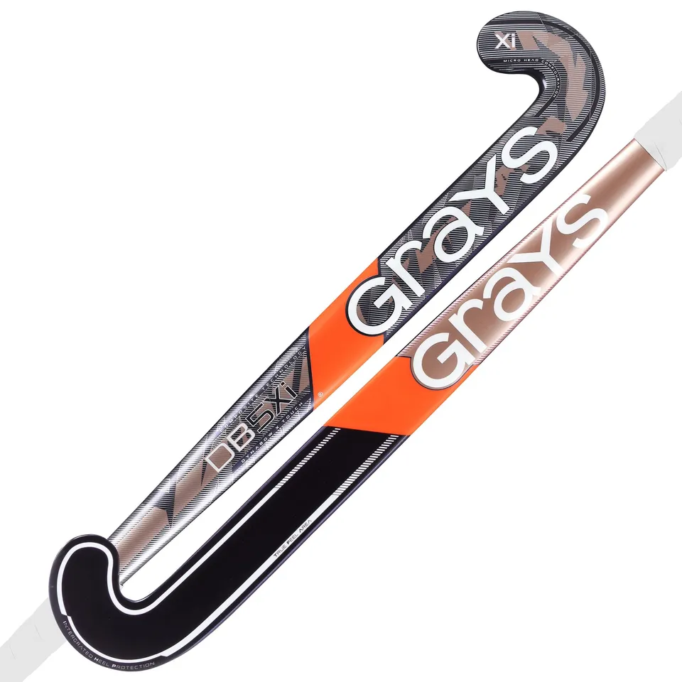 grays-db5xi-dynabow-mazza-hockey-prato-indoor-nero-oro-rosa image 1