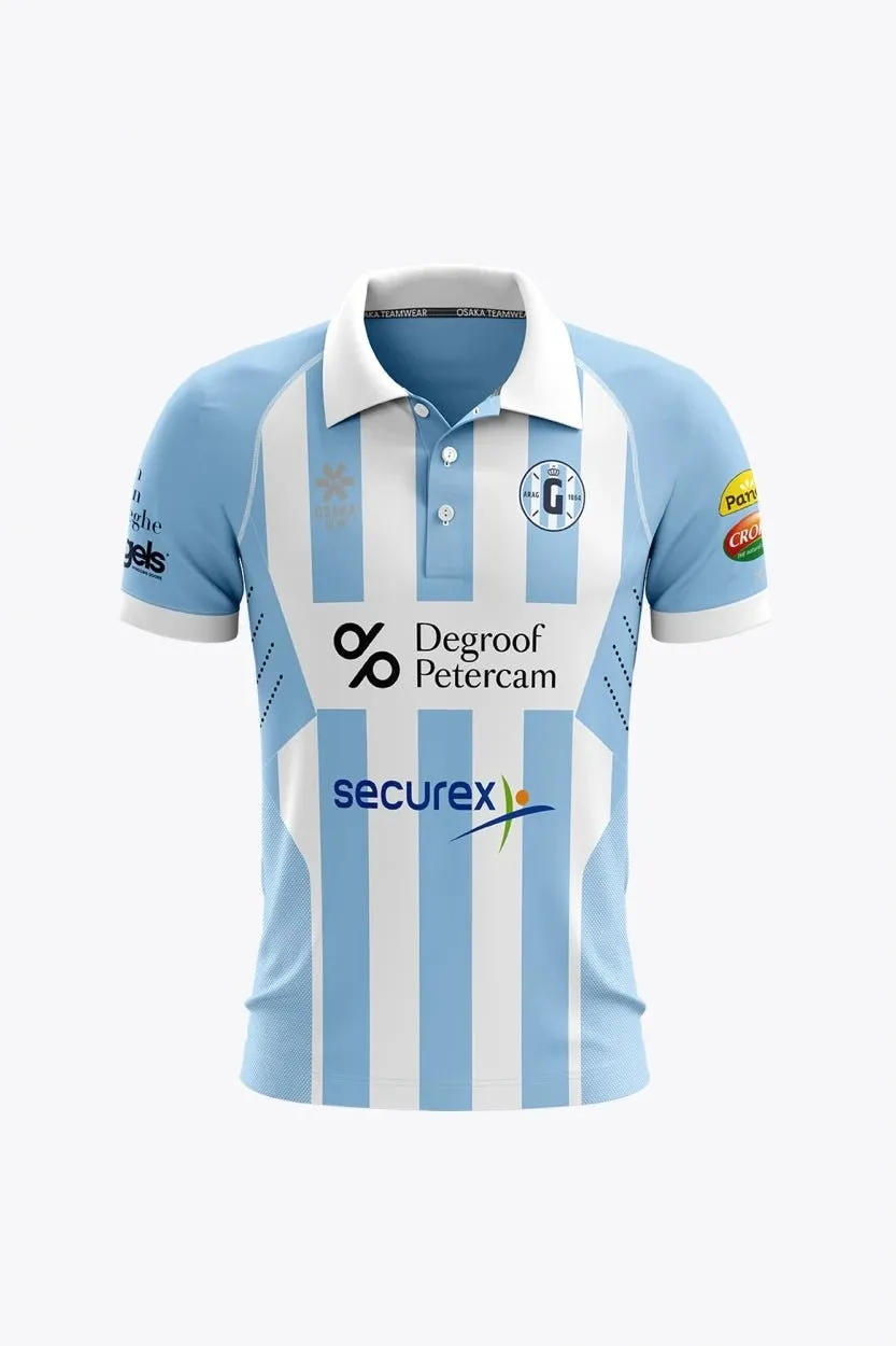 osaka-gantoise-polo-donna-retro-edition-blue-white image 1