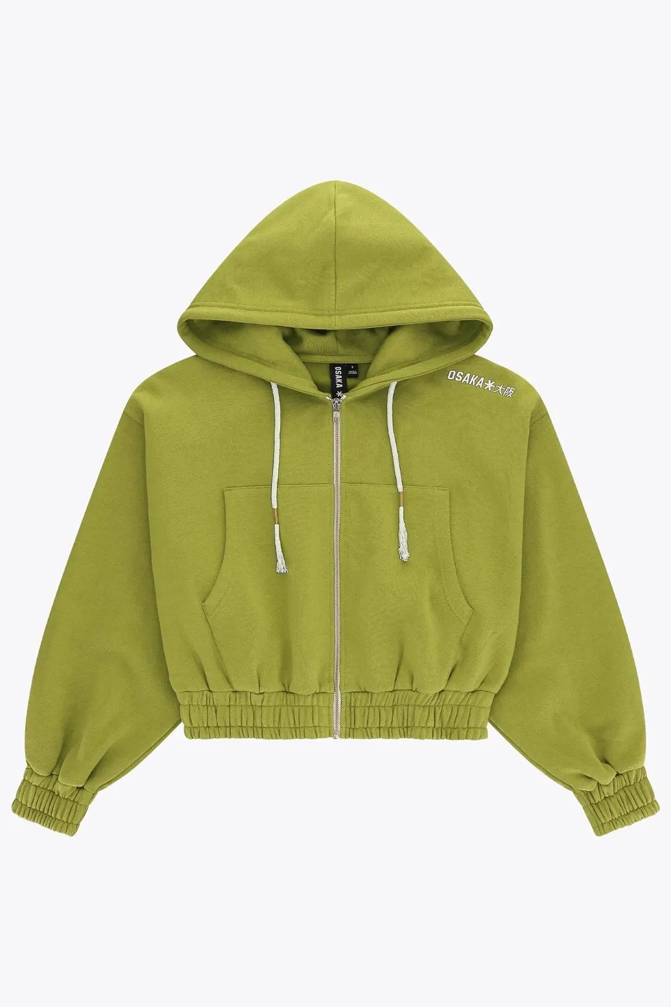 osaka-felpa-cropped-full-zip-donna-ferite image 1