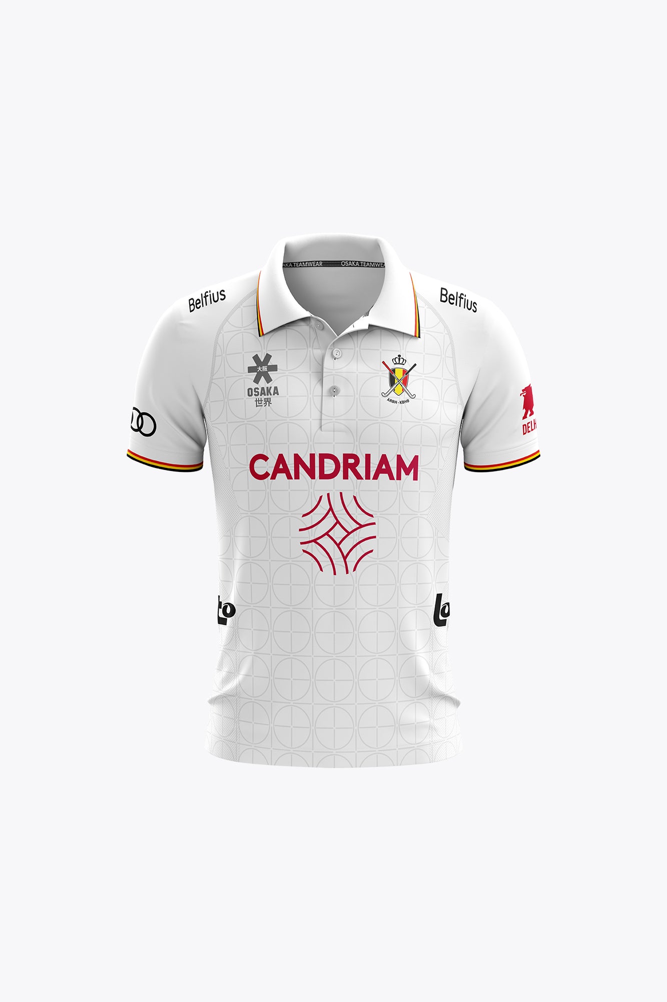 osaka-official-belgium-kids-polo-jersey-kbhb-white image 1