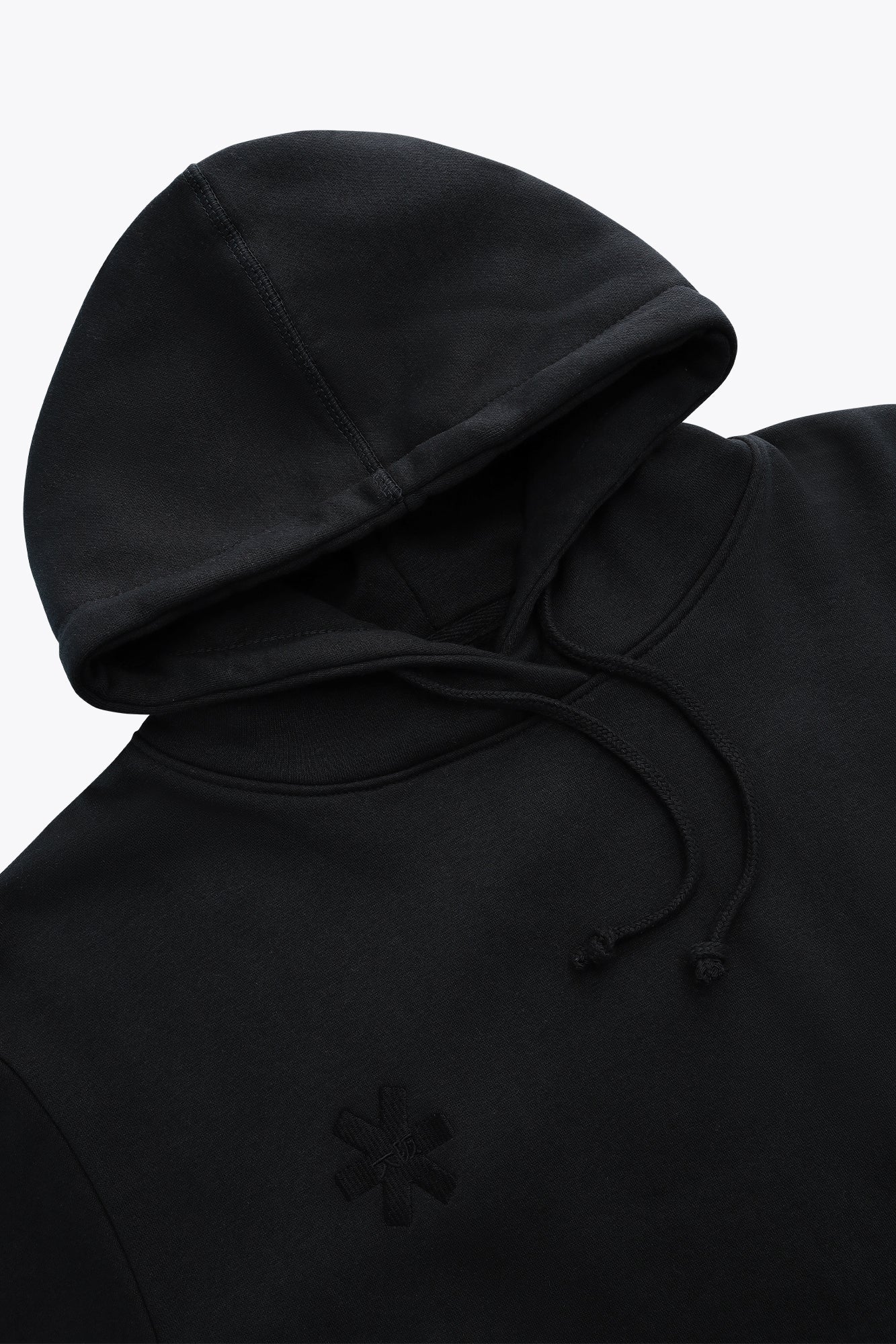 osaka-avoca-unisex-hoodie-basic-felpa-cappuccio-black image 3