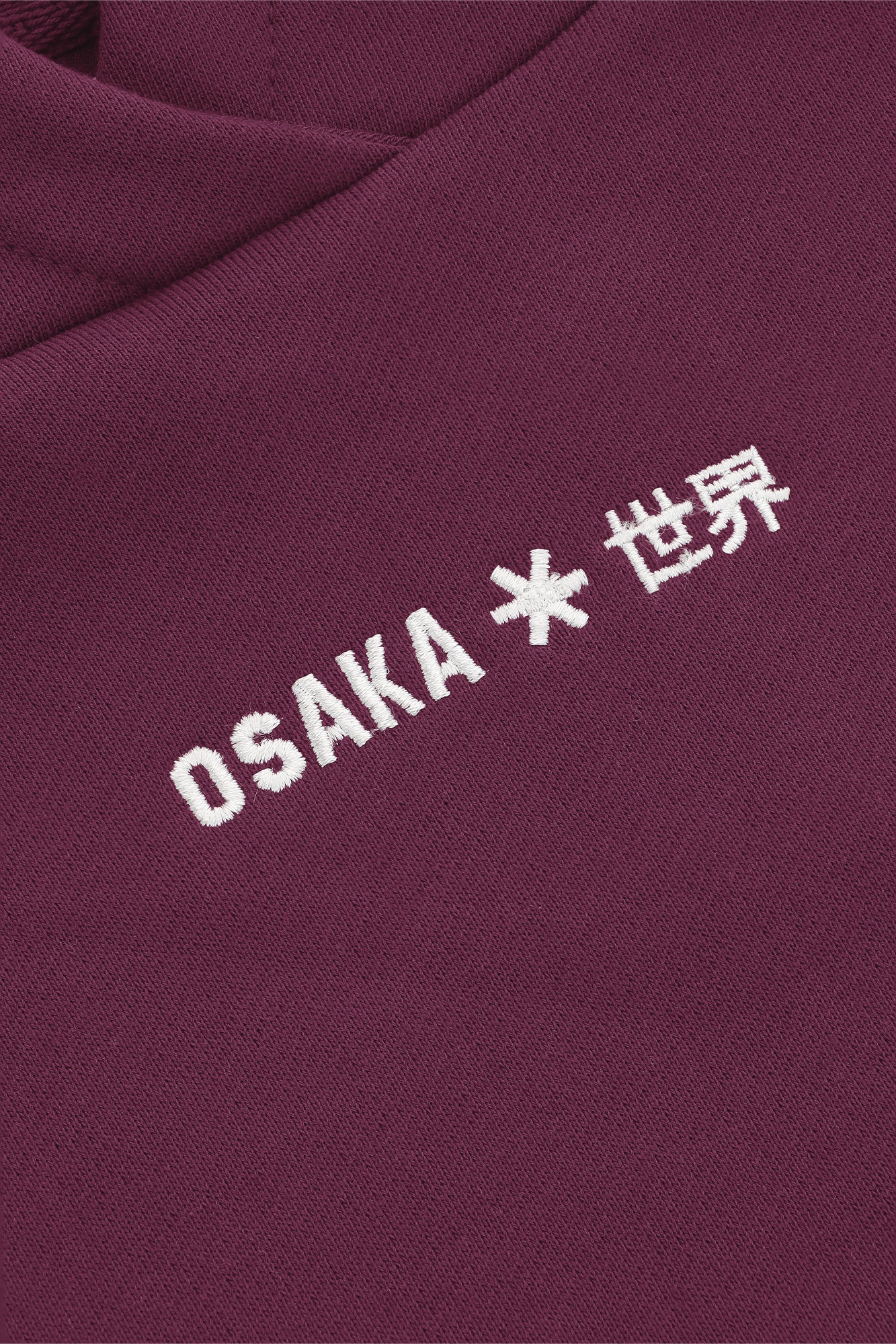 osaka-signature-felpa-con-cappuccio-unisex-cherry-lacquer image 5