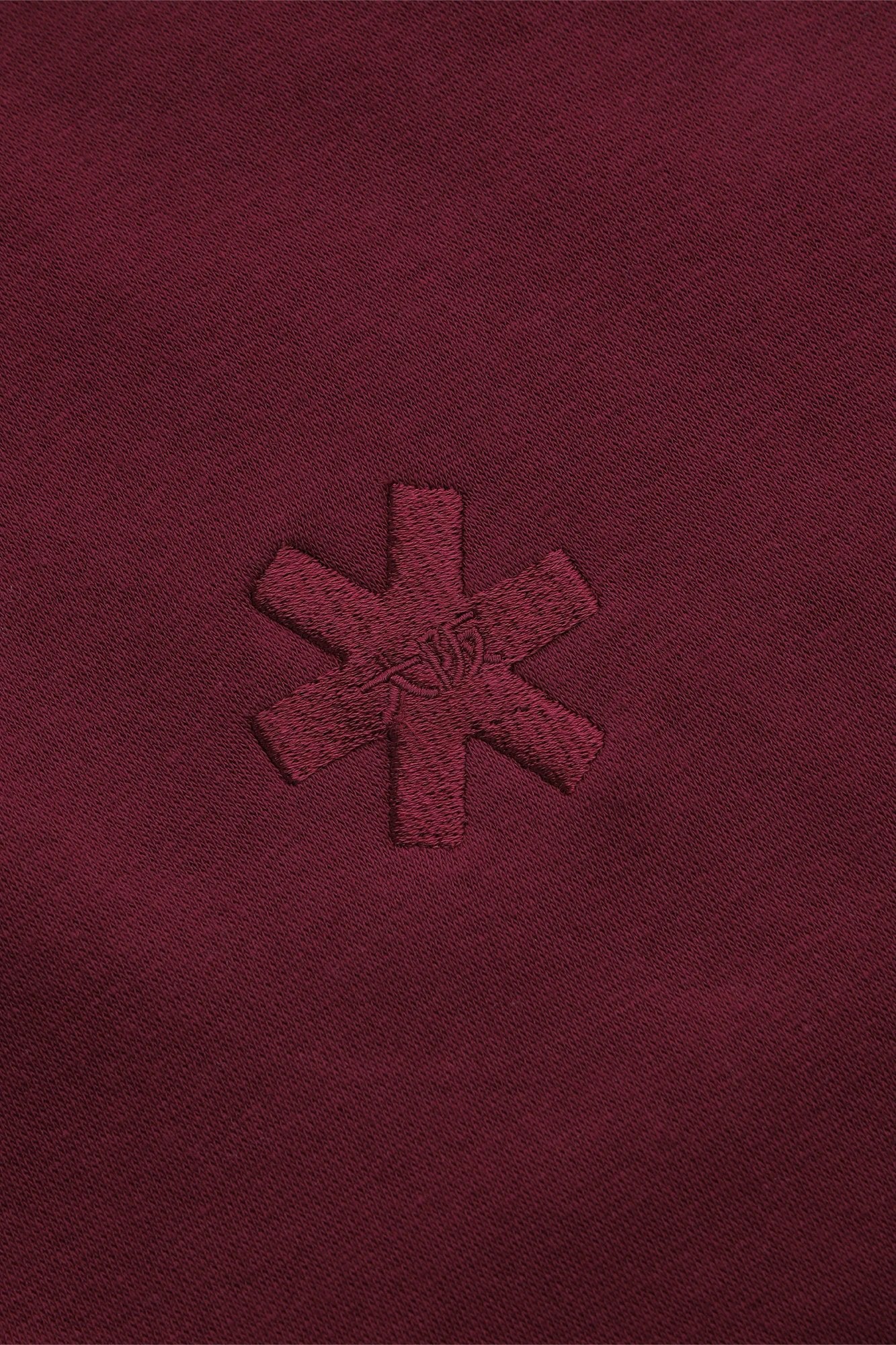 osaka-kids-hoodie-basic-felpa-bambino-bordeaux image 3