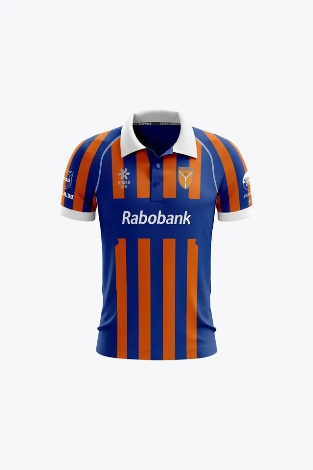 osaka-hc-ypenburg-kids-polo-jersey-blu-arancio image 1