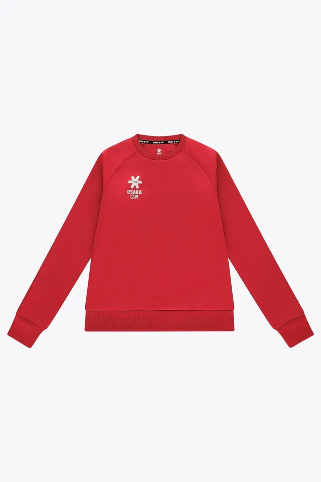 osaka-women-training-sweater-pro-felpa-donna-rossa image 1