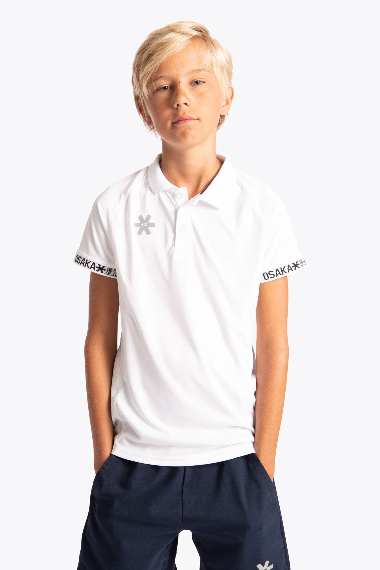 osaka-polo-bambino-white image 3