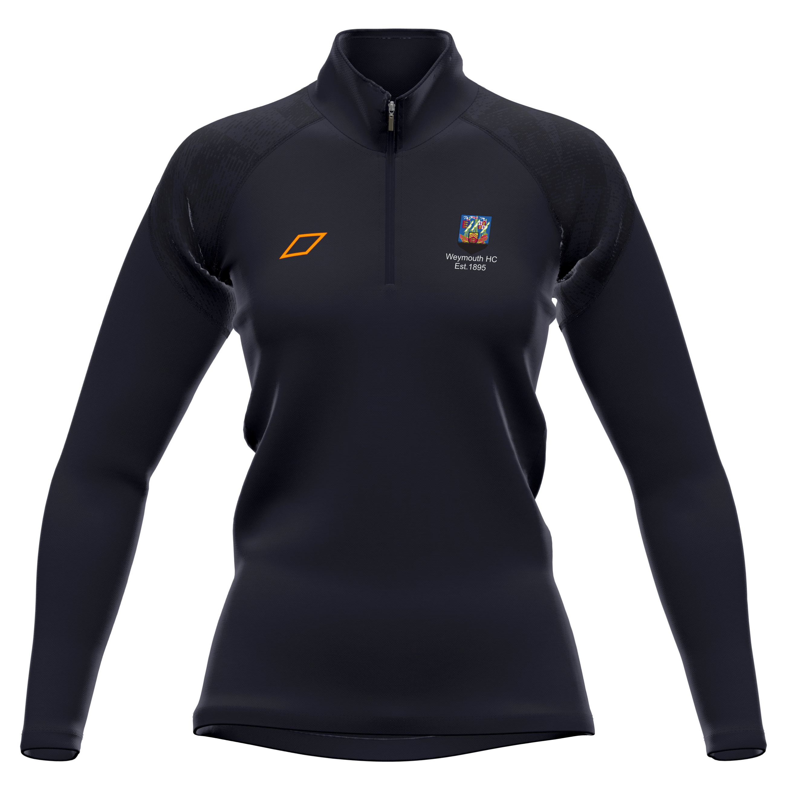 grays-gts-1-4-zip-fleece-donna-weymouth-hc-nero image 1
