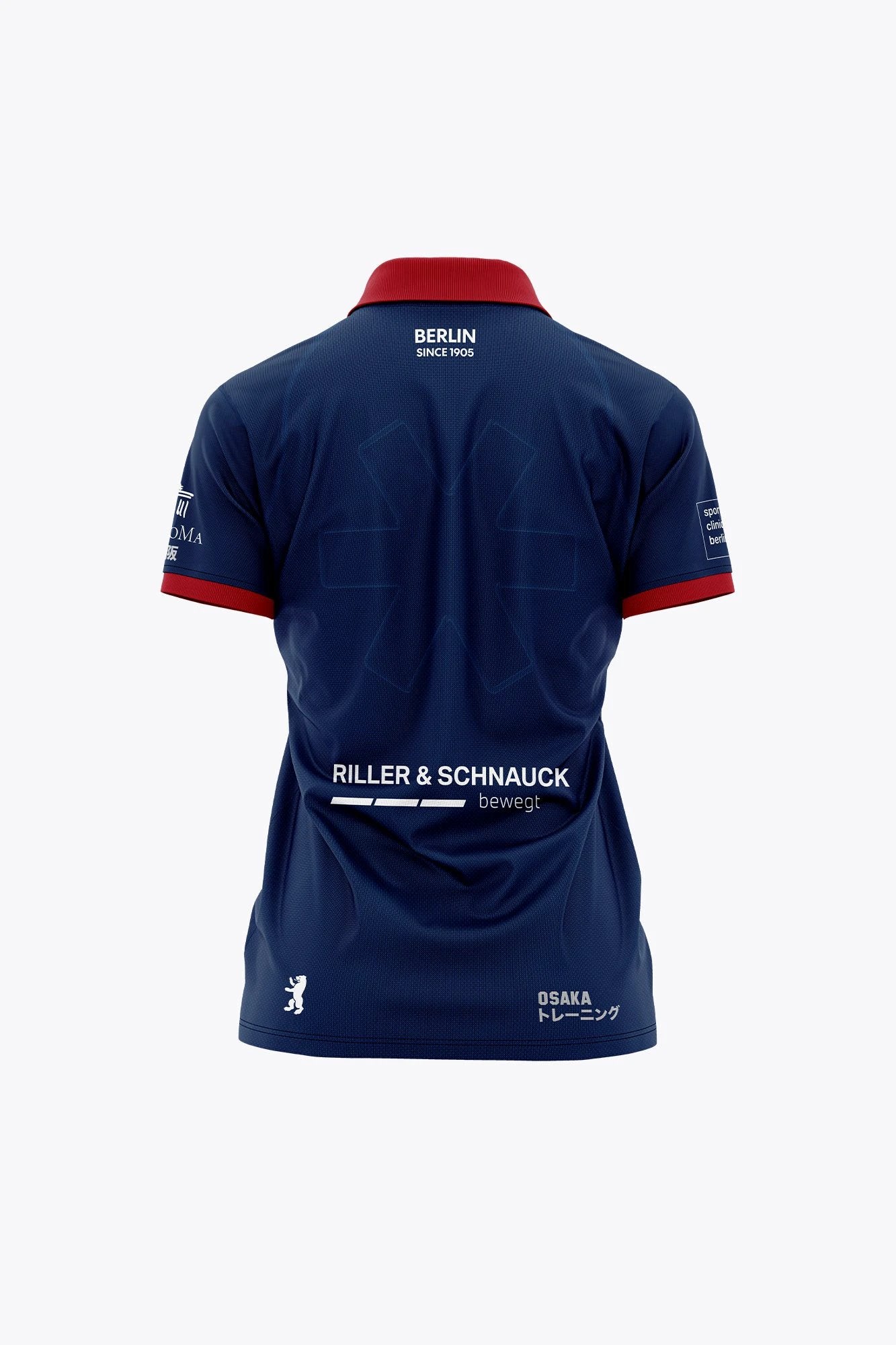 osaka-berlin-kids-girls-polo-jersey-navy-polo-hockey-bambina image 2