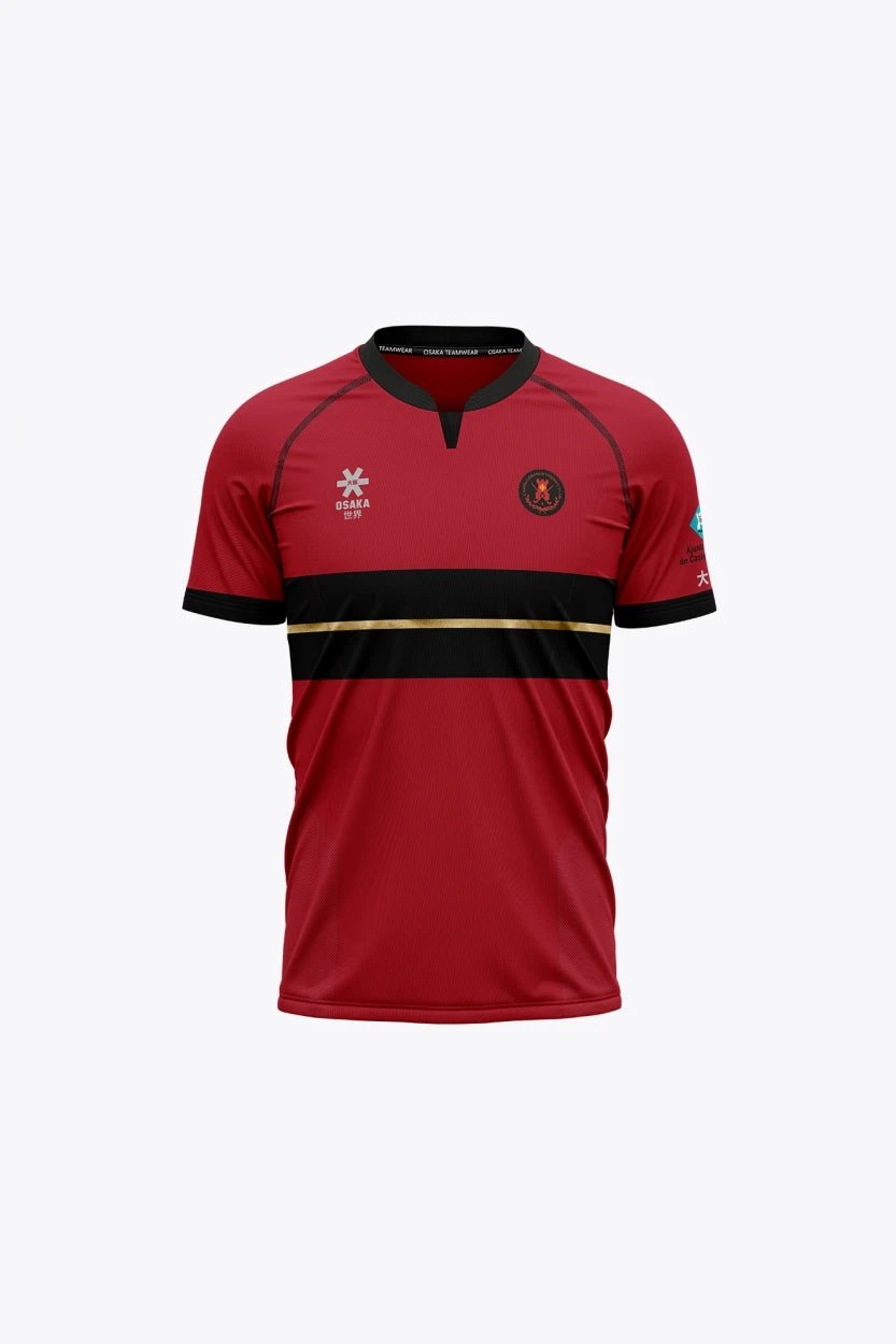 osaka-castelldefels-kids-jersey-retro-edition-maglia-rosso image 1