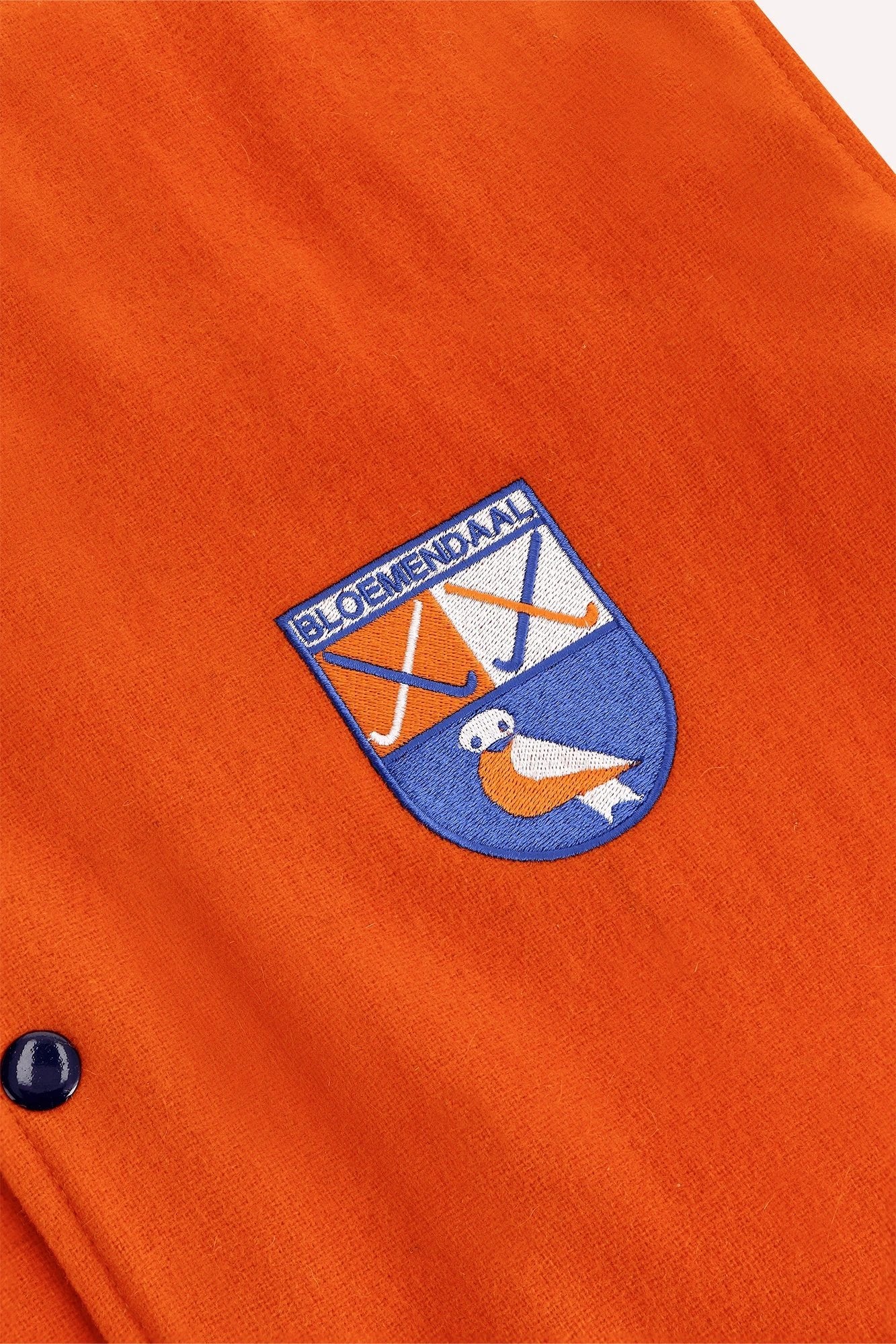 osaka-bloemendaal-varsity-jacket-orange-giacca-bomber-tifoso image 4