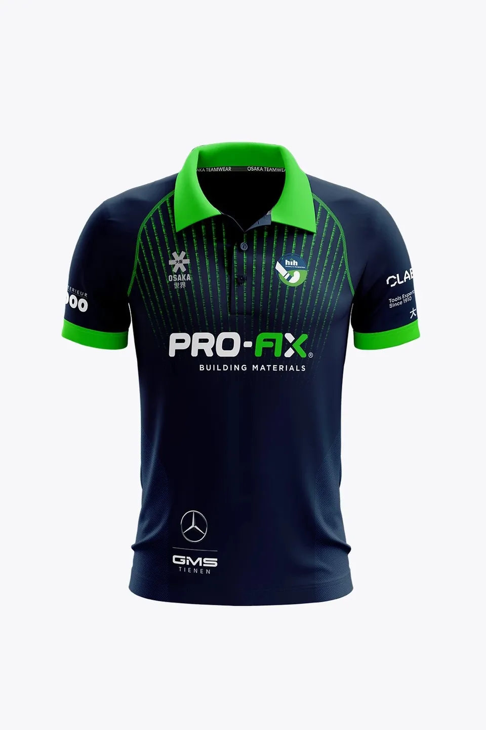 osaka-hoegaarden-polo-jersey-uomo-navy image 1