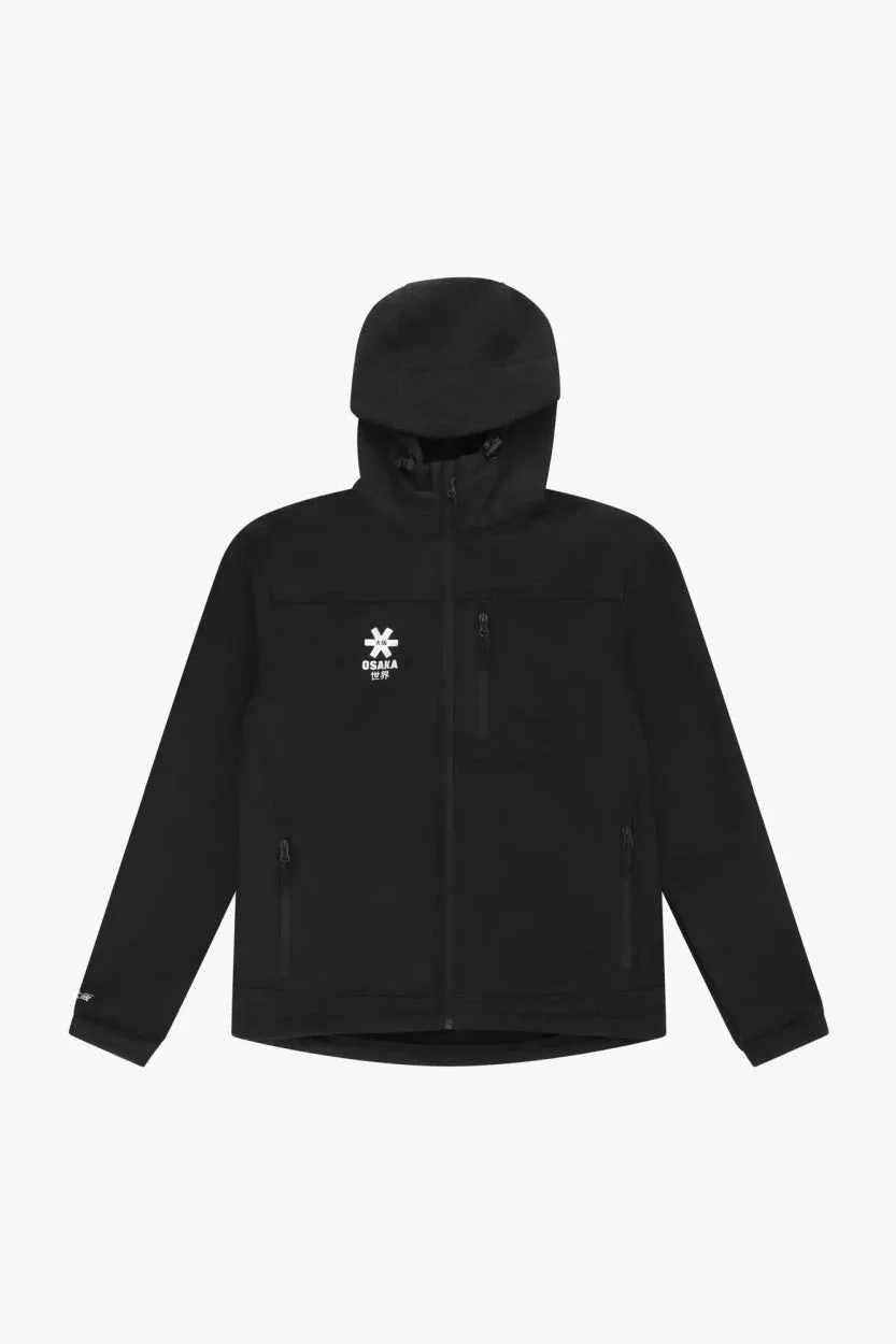 osaka-unisex-softshell-jacket-con-cappuccio-black image 1