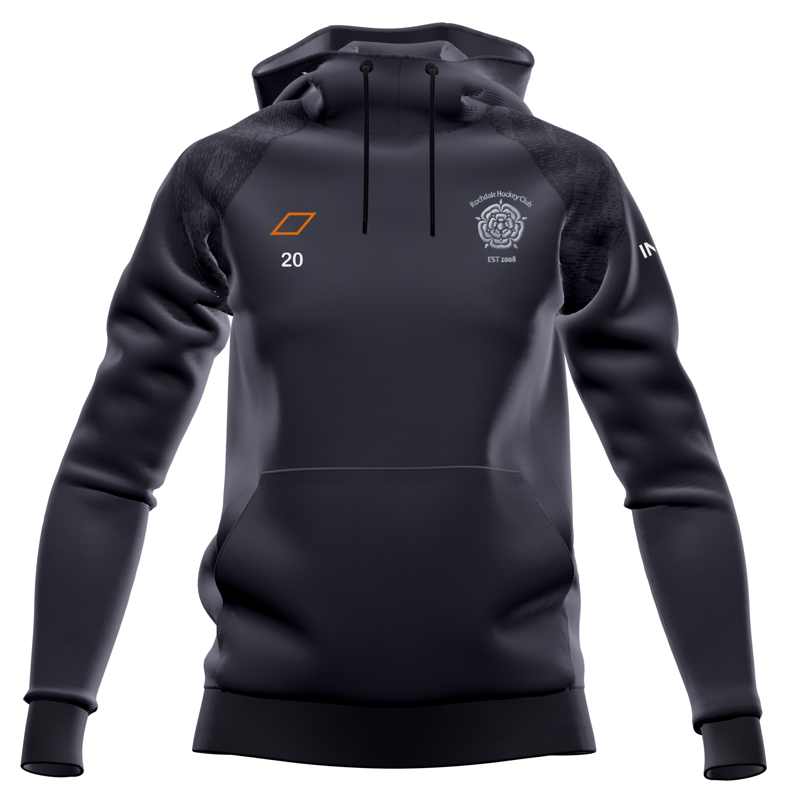 grays-rochdale-hc-gts-felpa-con-cappuccio-donna-nero image 2