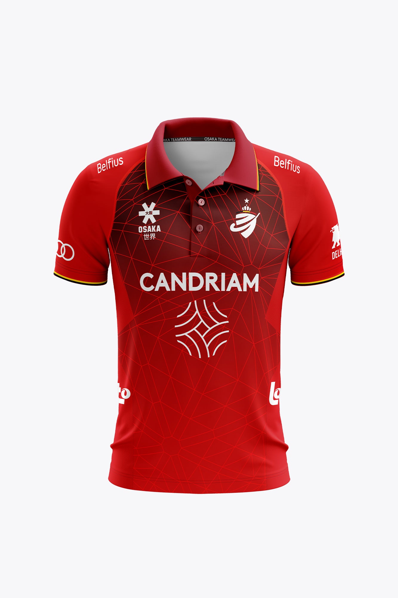 osaka-official-belgium-polo-jersey-uomo-2026-edition-rosso image 1