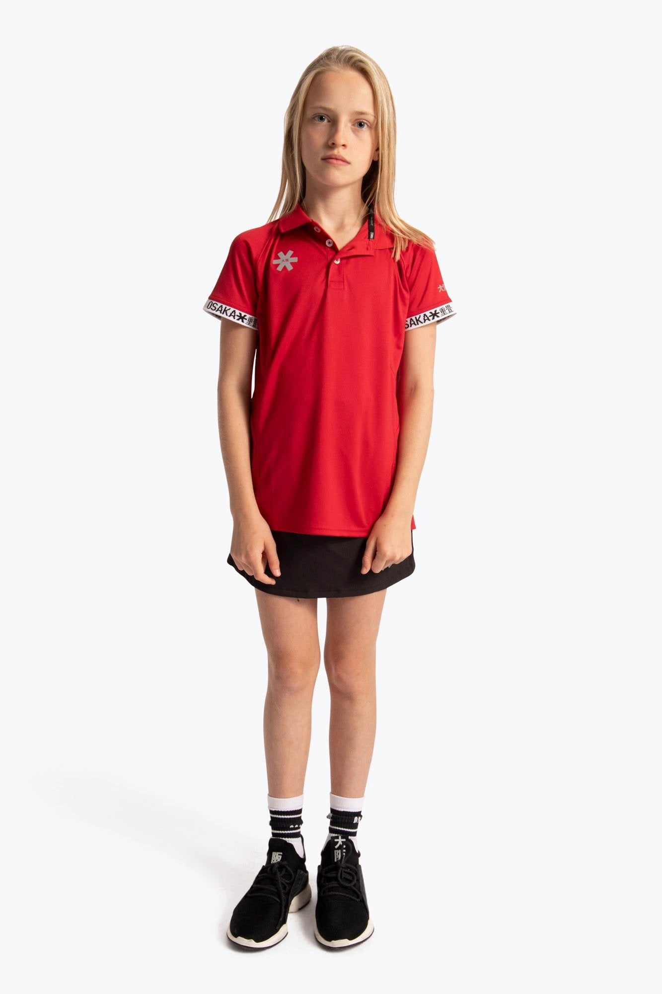 osaka-kids-polo-jersey-red image 8