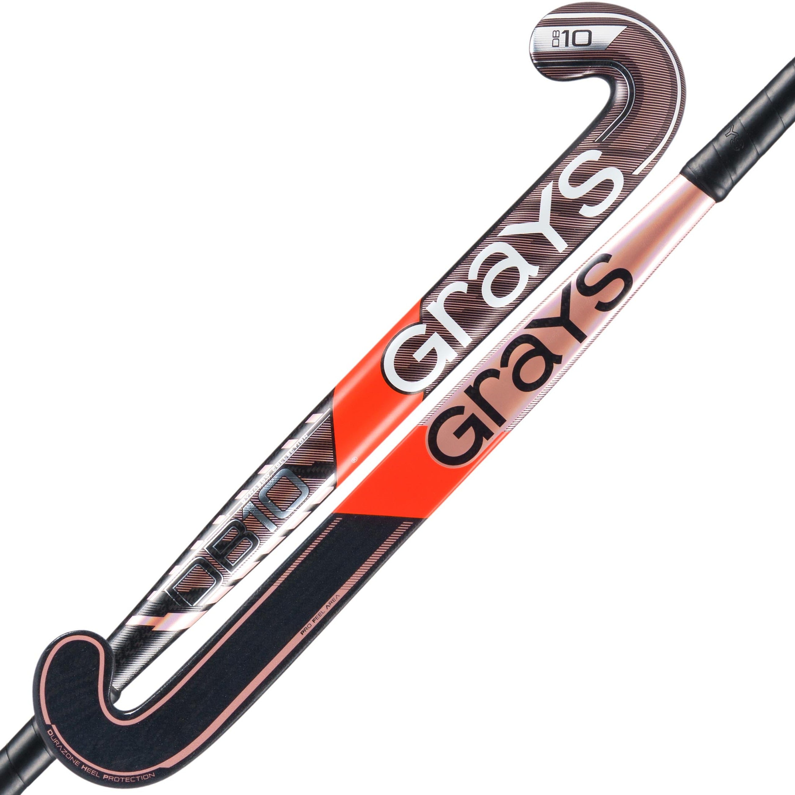 grays-db-10-stecca-hockey-composite-nero-rosa-metallizzato-2025 image 1