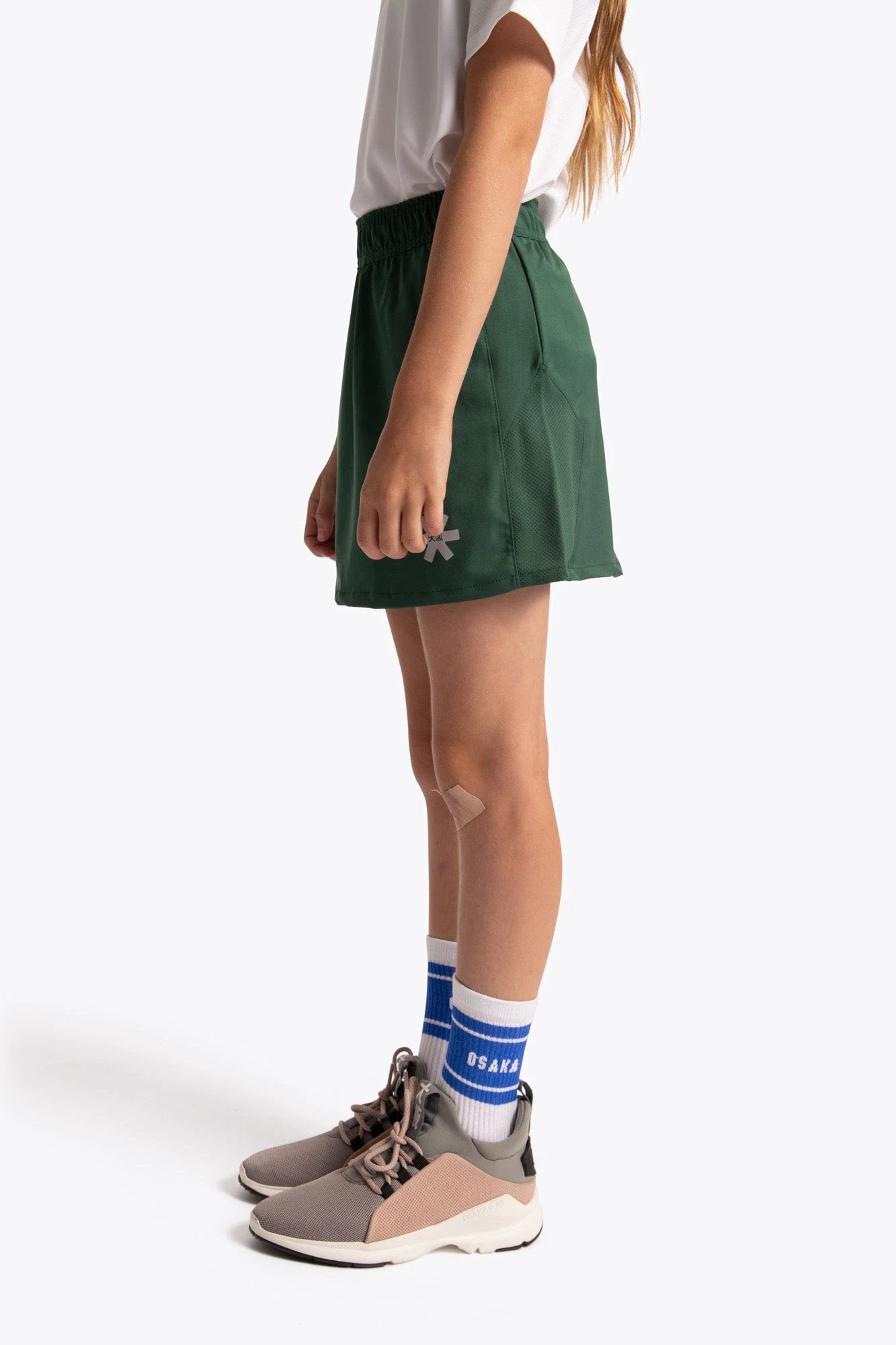 osaka-kids-training-skort-gonna-pantaloncino-bambina-verde-scuro image 5