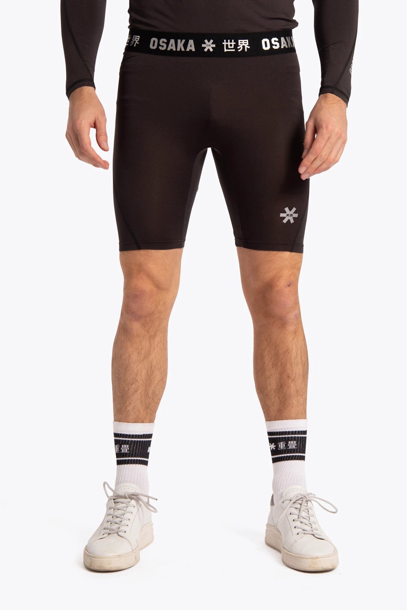 osaka-men-baselayer-short-black image 2