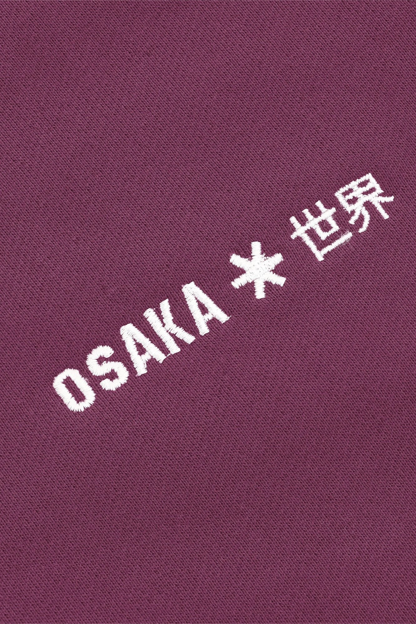 osaka-cropped-half-zip-felpa-donna-cherry-lacquer image 7