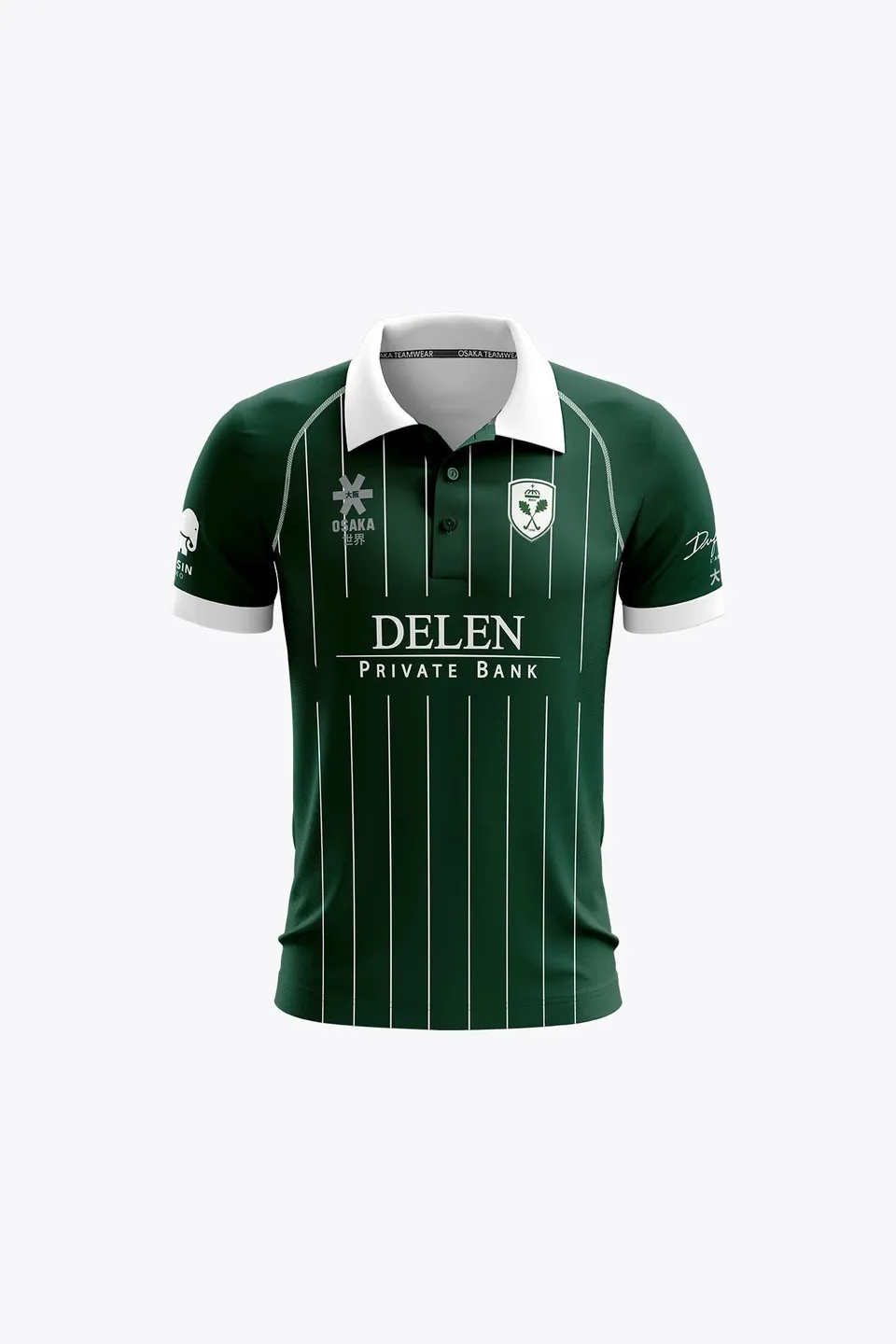 osaka-verviers-kids-polo-jersey-hockey-verde-scuro image 1