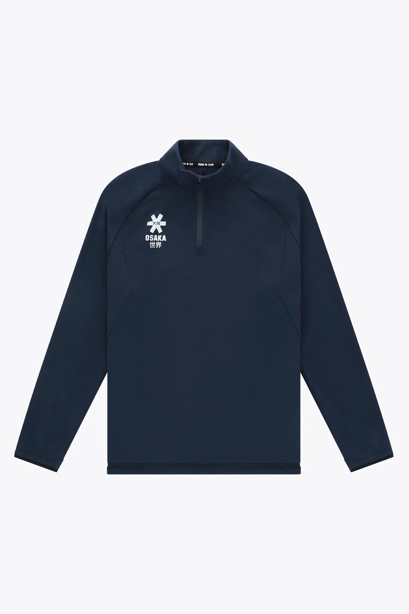 osaka-kids-half-zip-felpa-sportiva-navy image 1