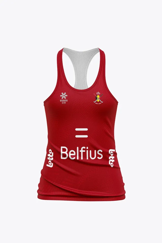 osaka-kbhb-official-belgium-women-singlet-canotta-training-red image 1